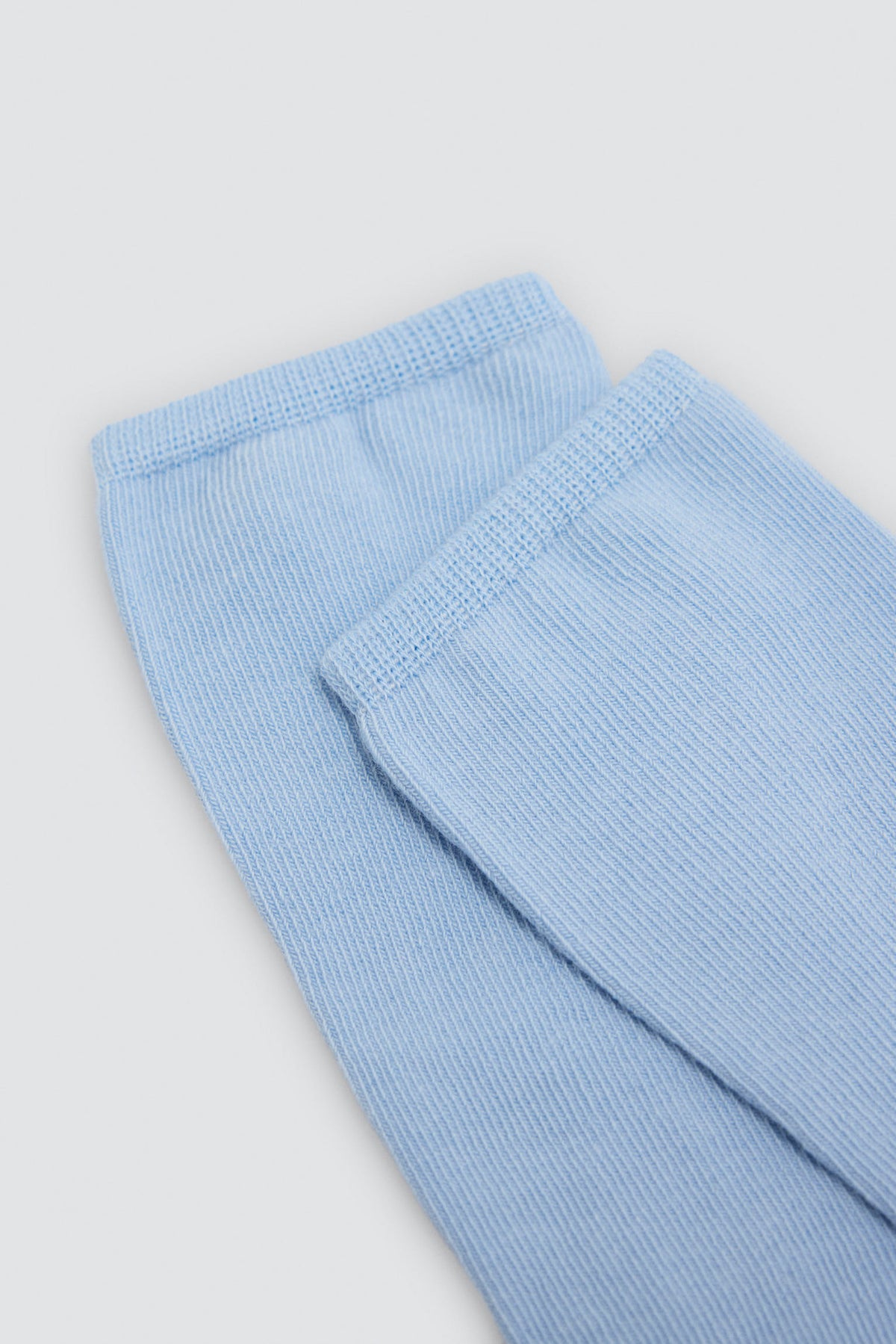Chaussettes hautes enfant basiques bleues