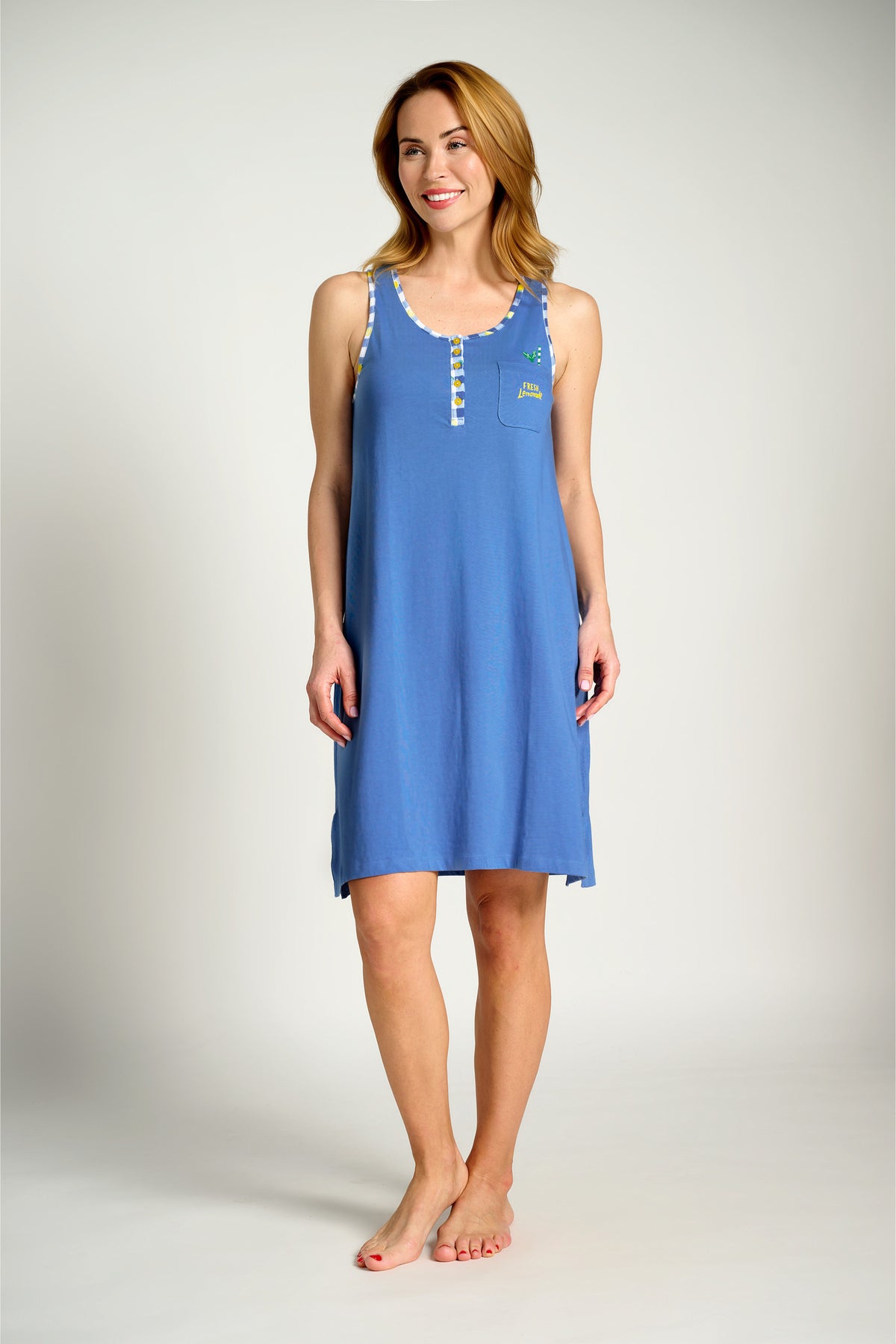 Camisón tirantes algodón Lemonade | MUYDEMI - Ysabel Mora