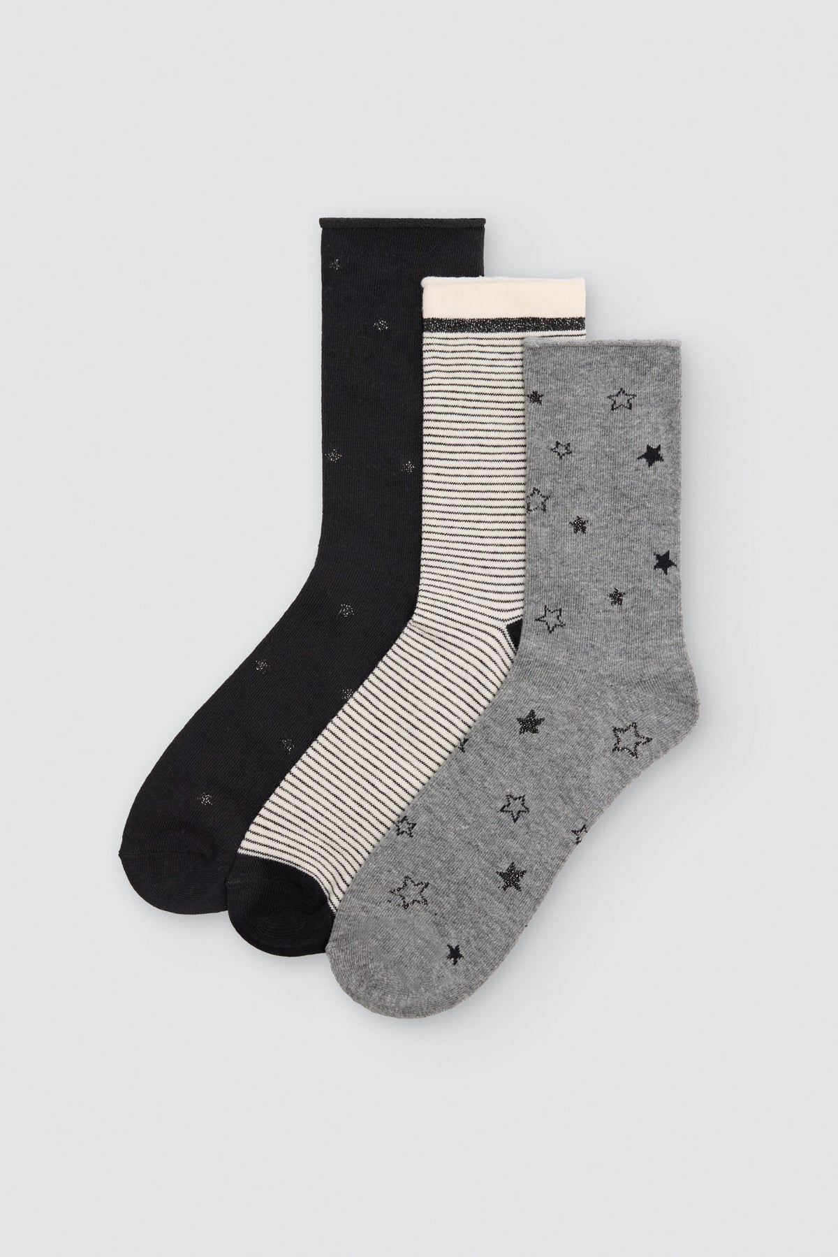 12107-pack-de-3-calcetines-mujer-sin-puno-negro-y-gris
