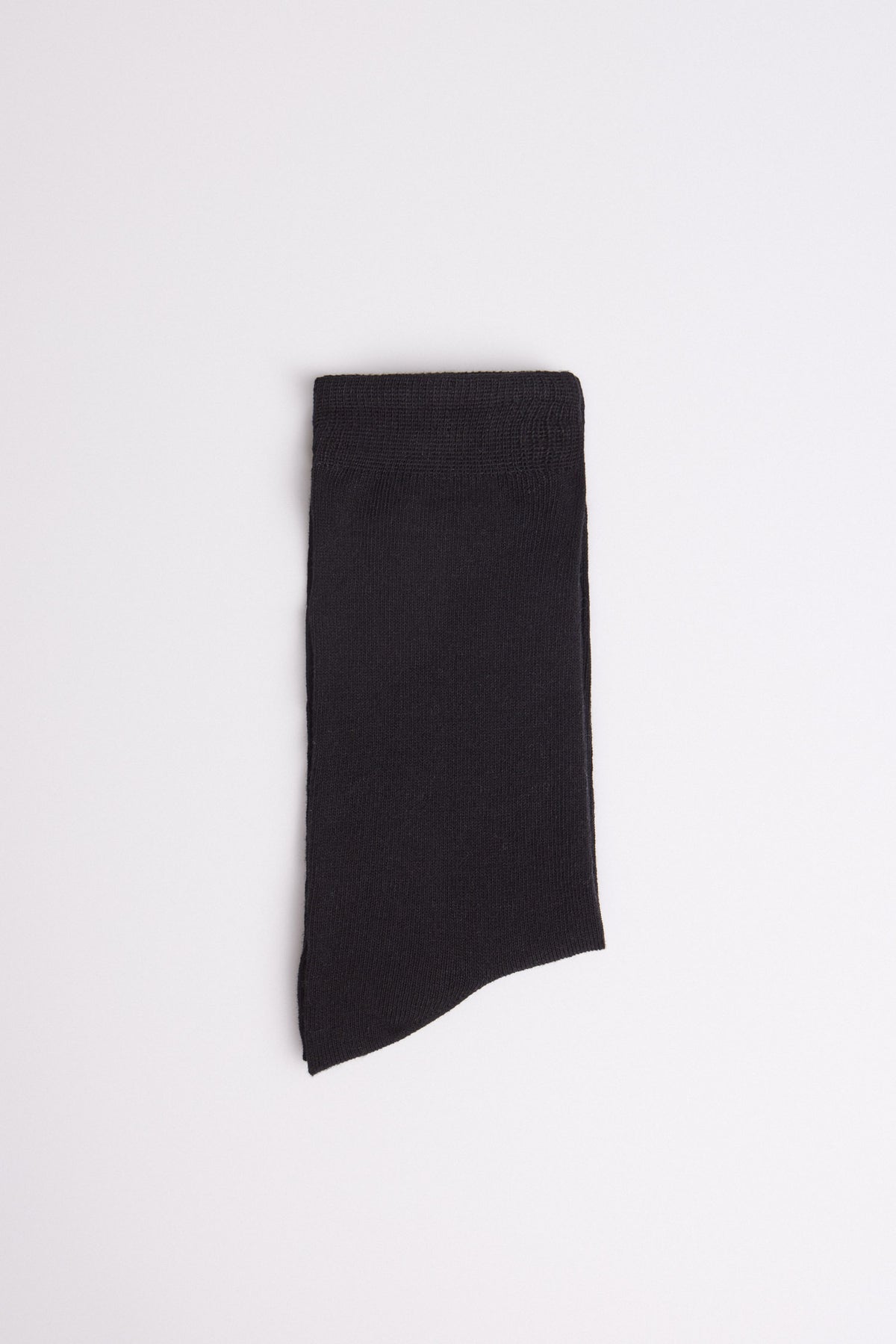 Calcetines básicos algodón largos negro - Ysabel Mora