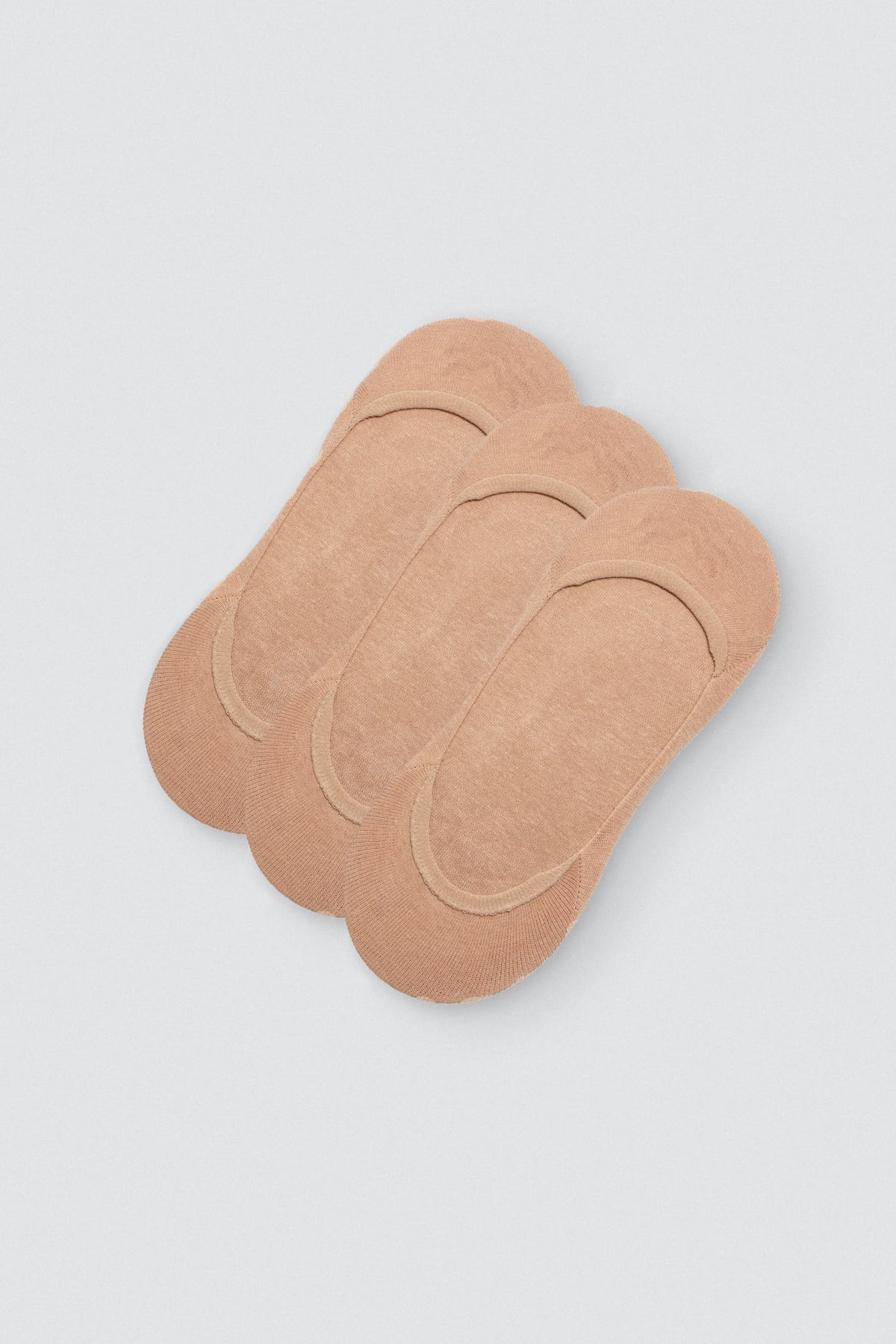Pack 3 pinkies sin costuras beige - Ysabel Mora