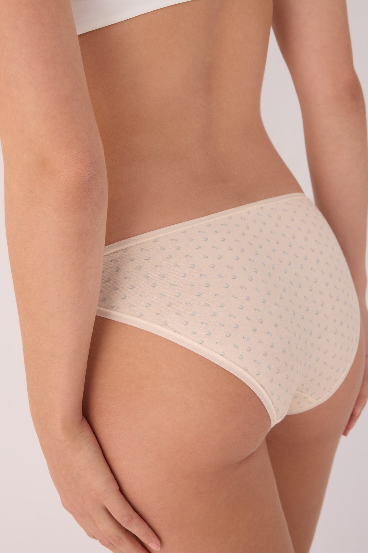 Pack de 6 culottes mini imprimées en coton