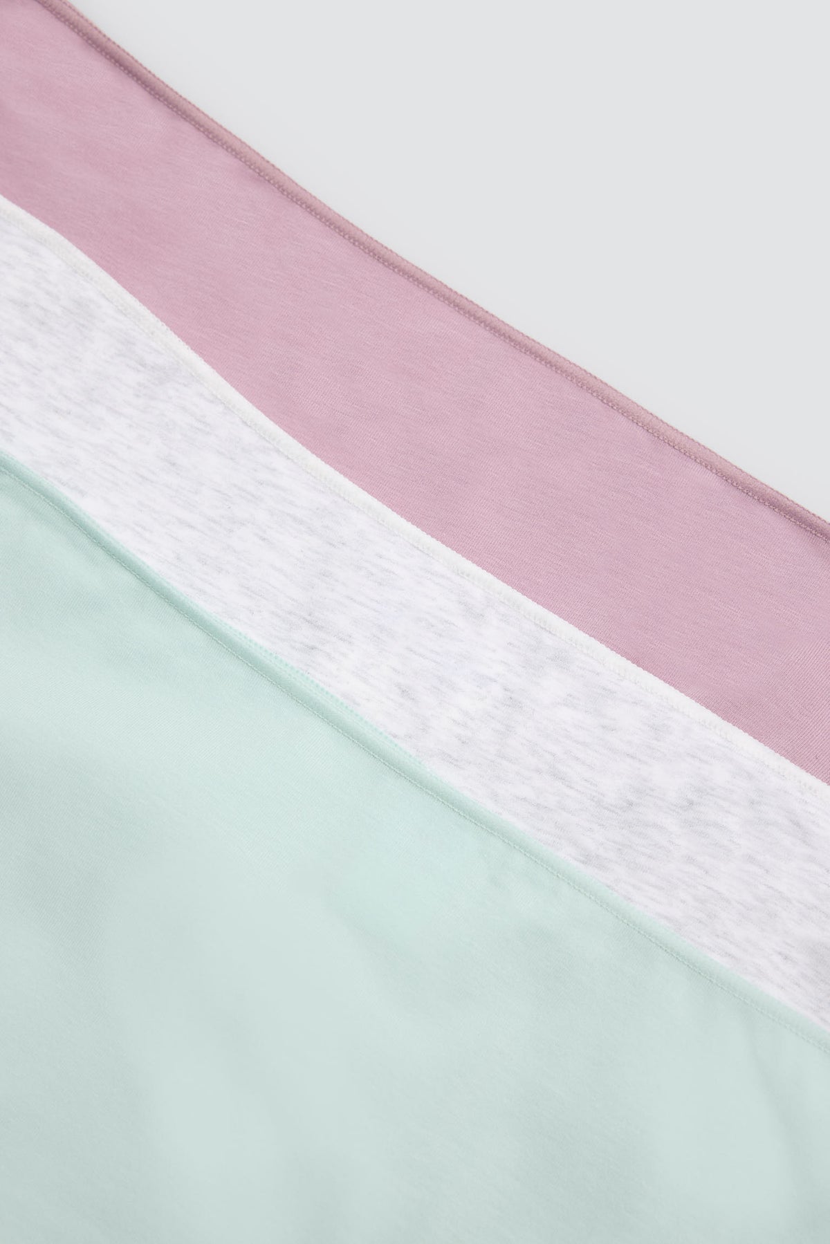 Pack de 3 bragas midi algodón básicas - Ysabel Mora