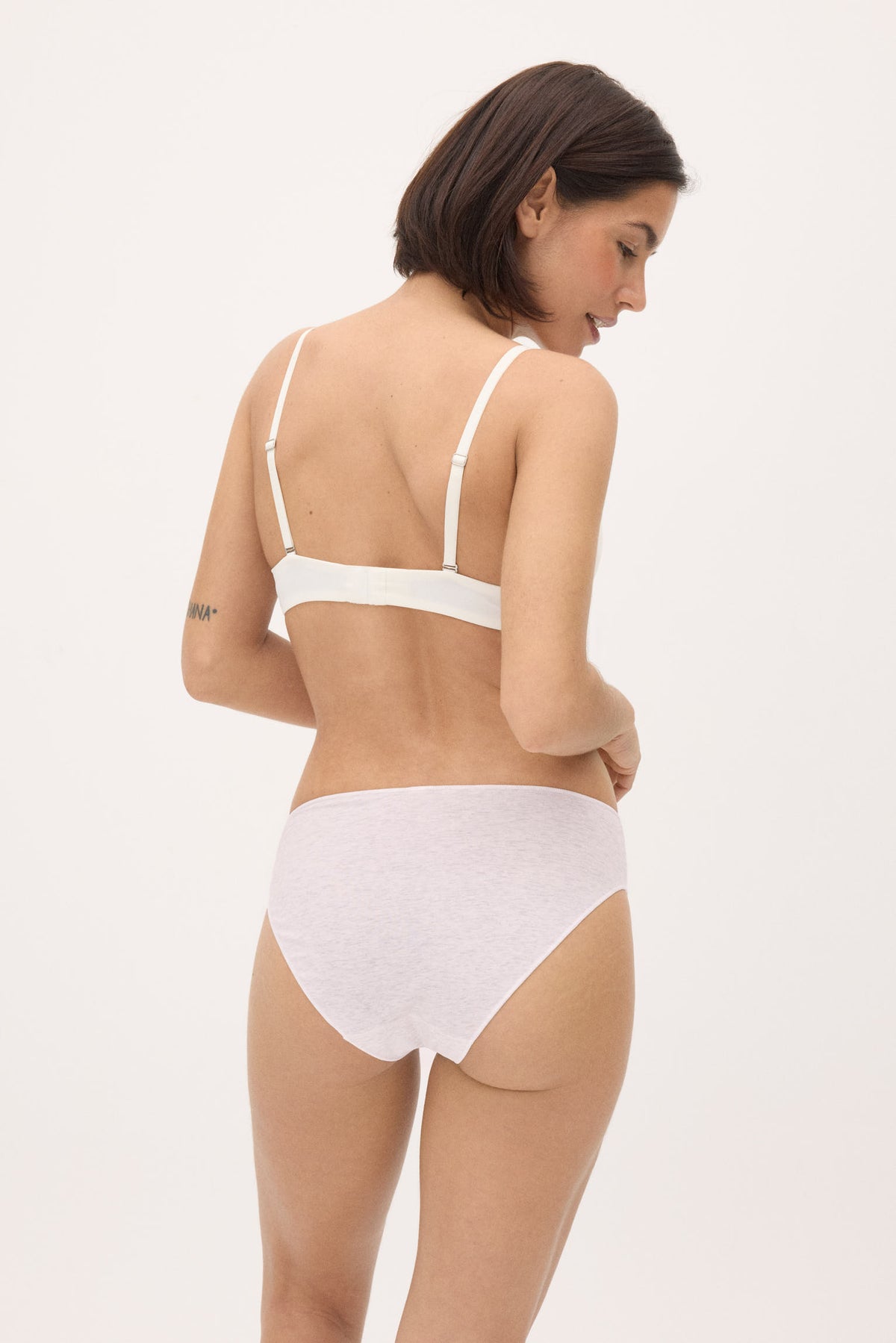 Pack de 3 culottes midi en coton dans des tons pastel
