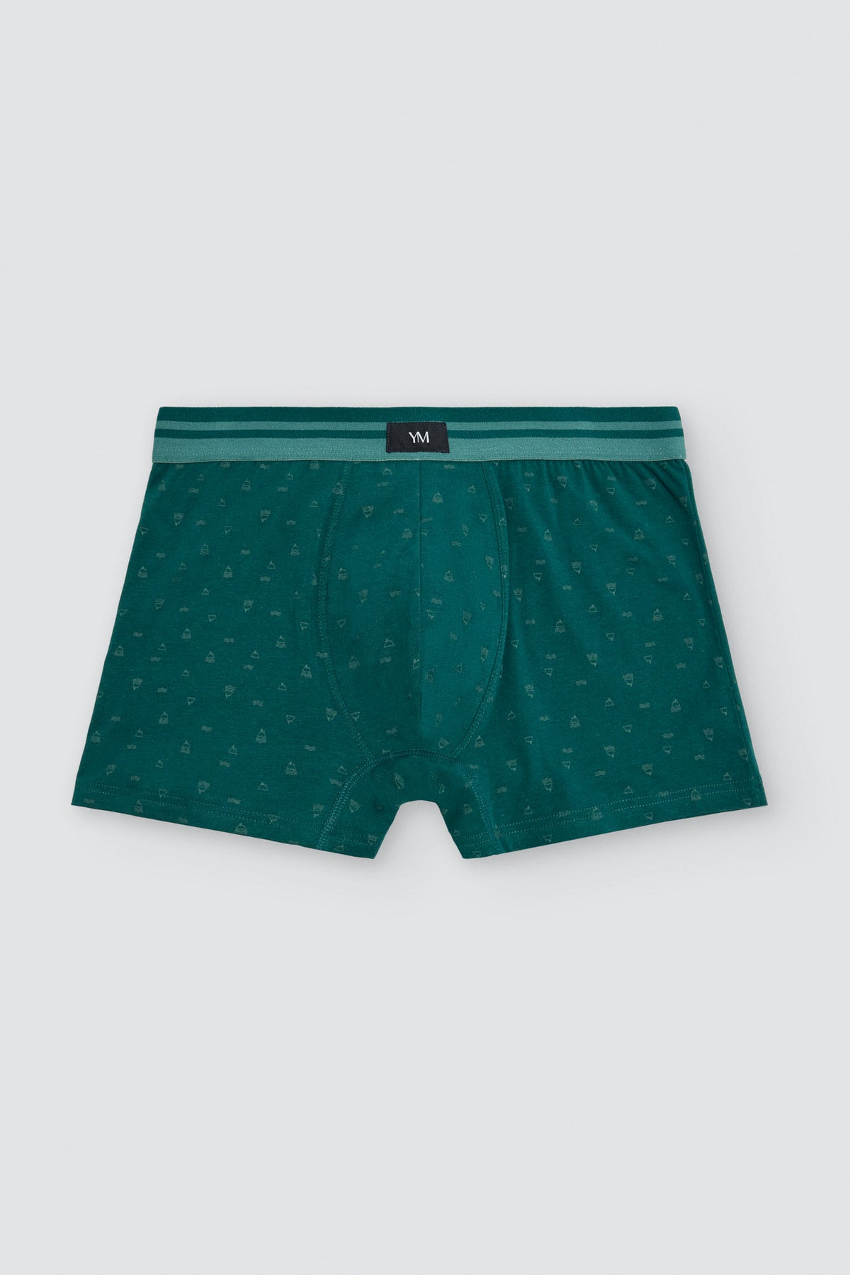 Pack 2 bóxers algodón estampado montañas y motivos geométricos - Ysabel Mora
