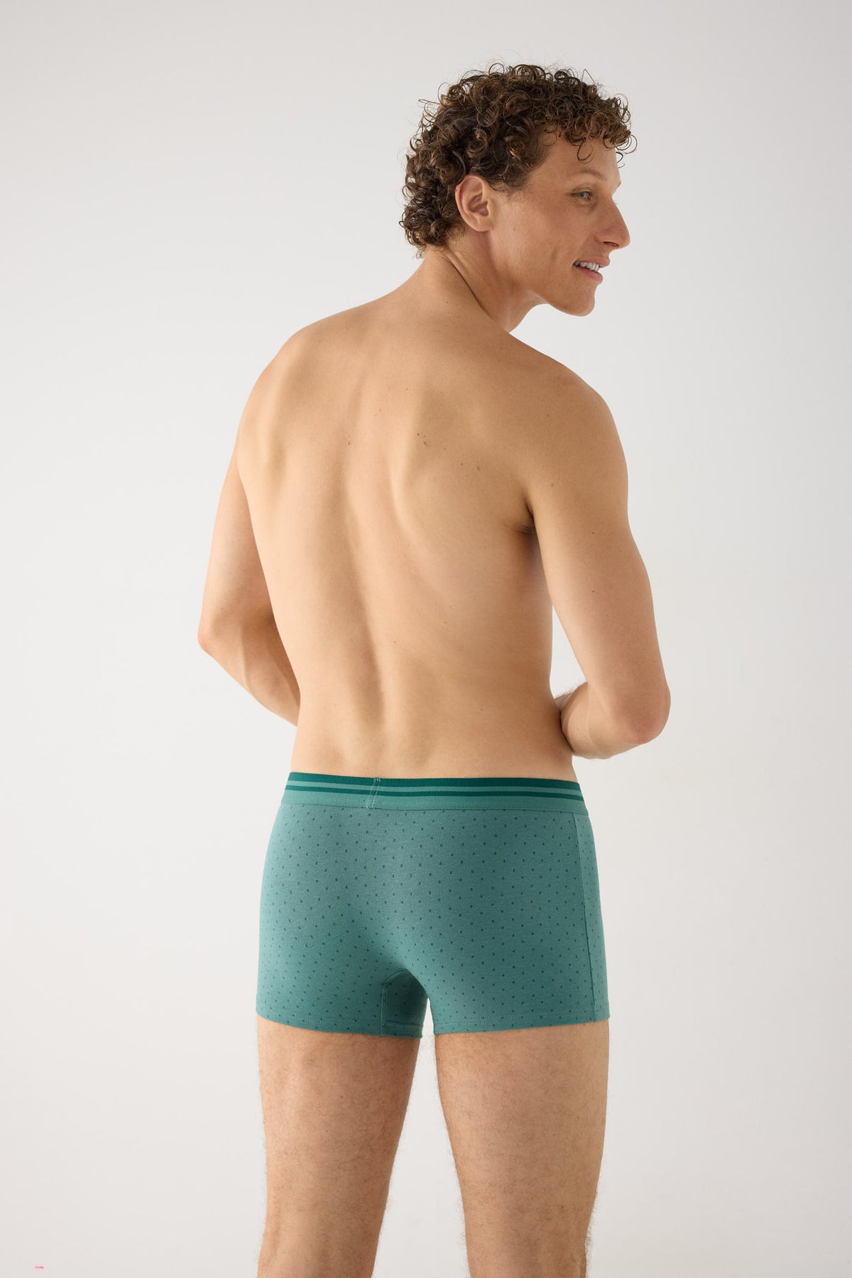 Pack 2 bóxers algodón estampado montañas y motivos geométricos - Ysabel Mora