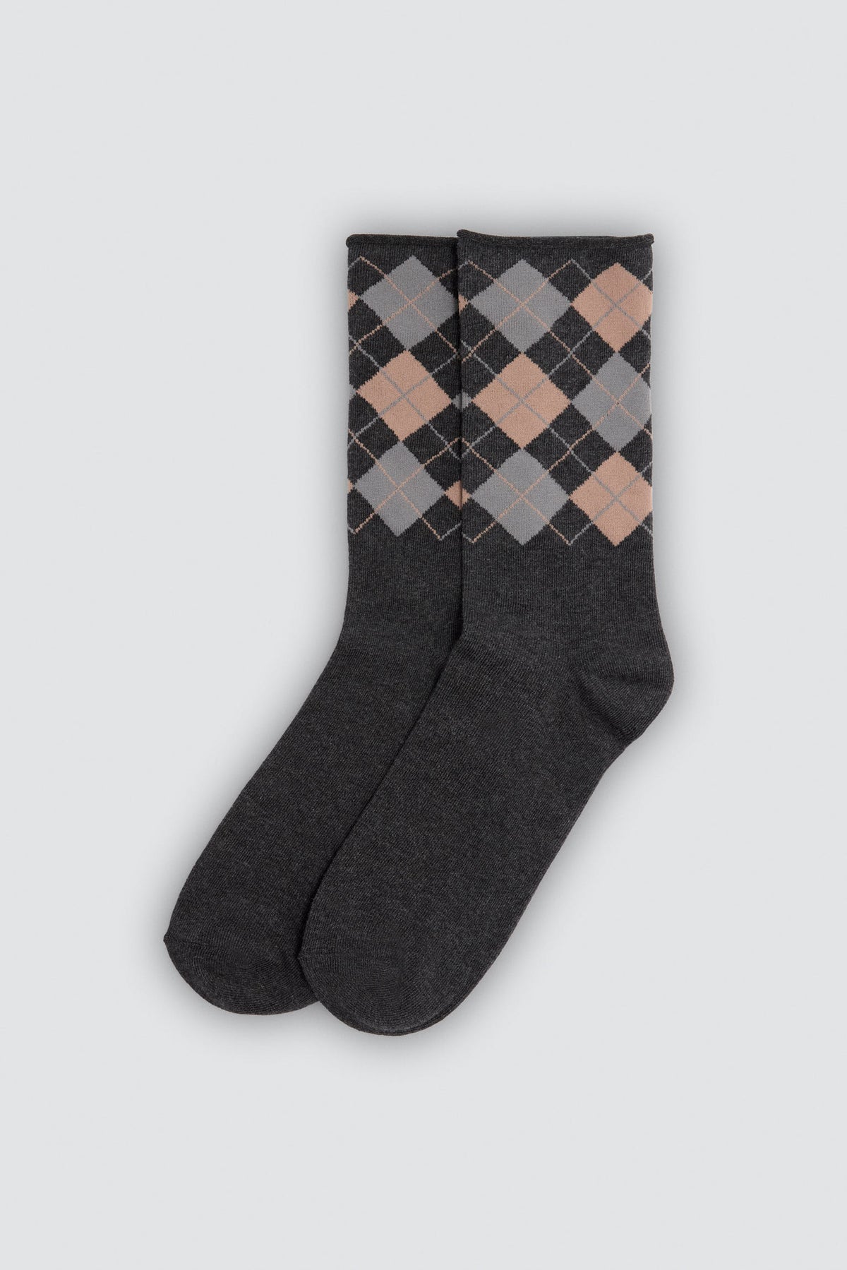 Lot de 3 chaussettes sans bord imprimé géométrique