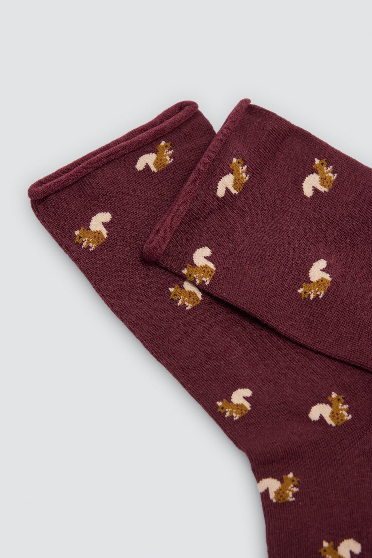 Lot de 4 chaussettes sans bord imprimé animaux