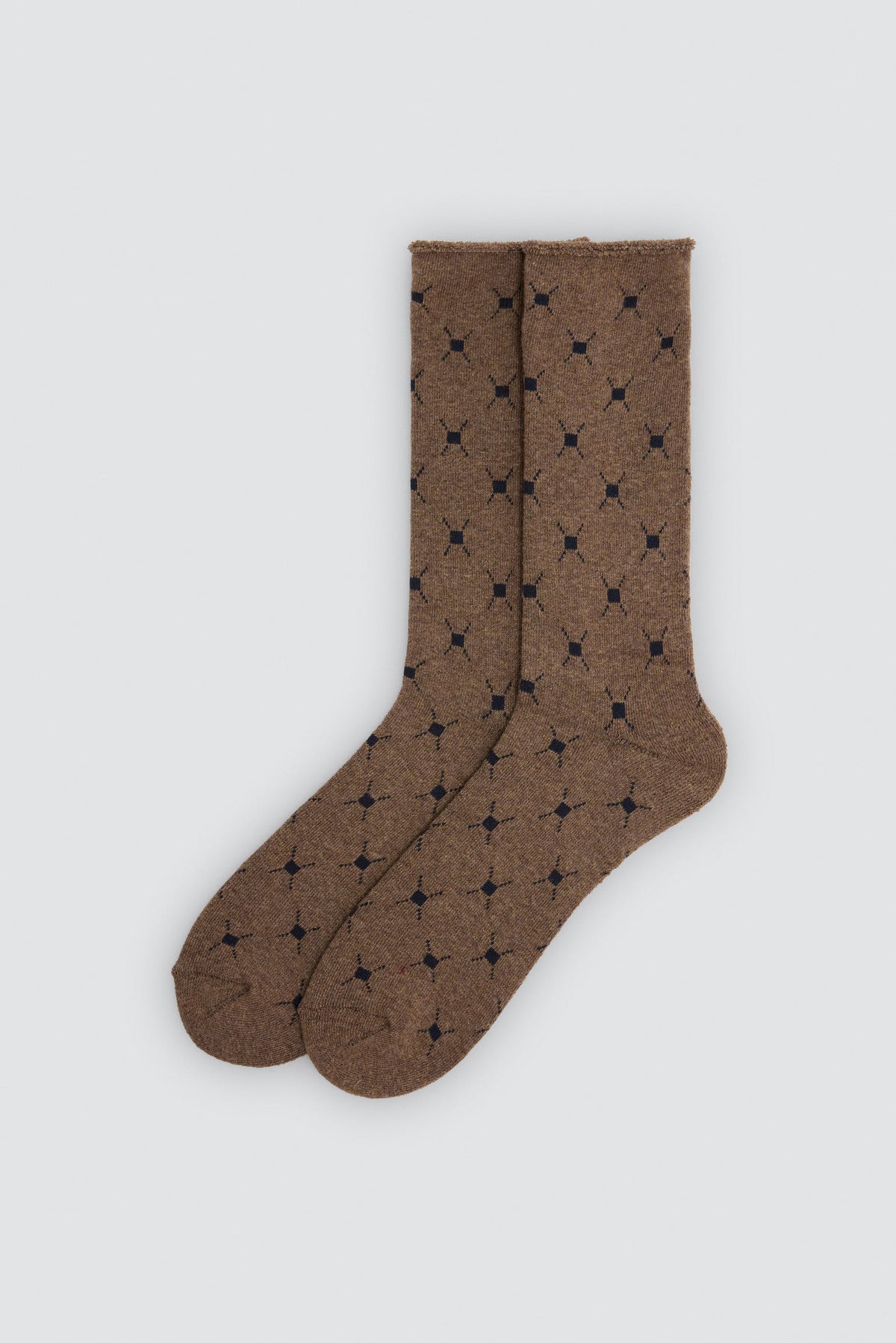 Lot de 3 chaussettes thermiques sans bord imprimées variées