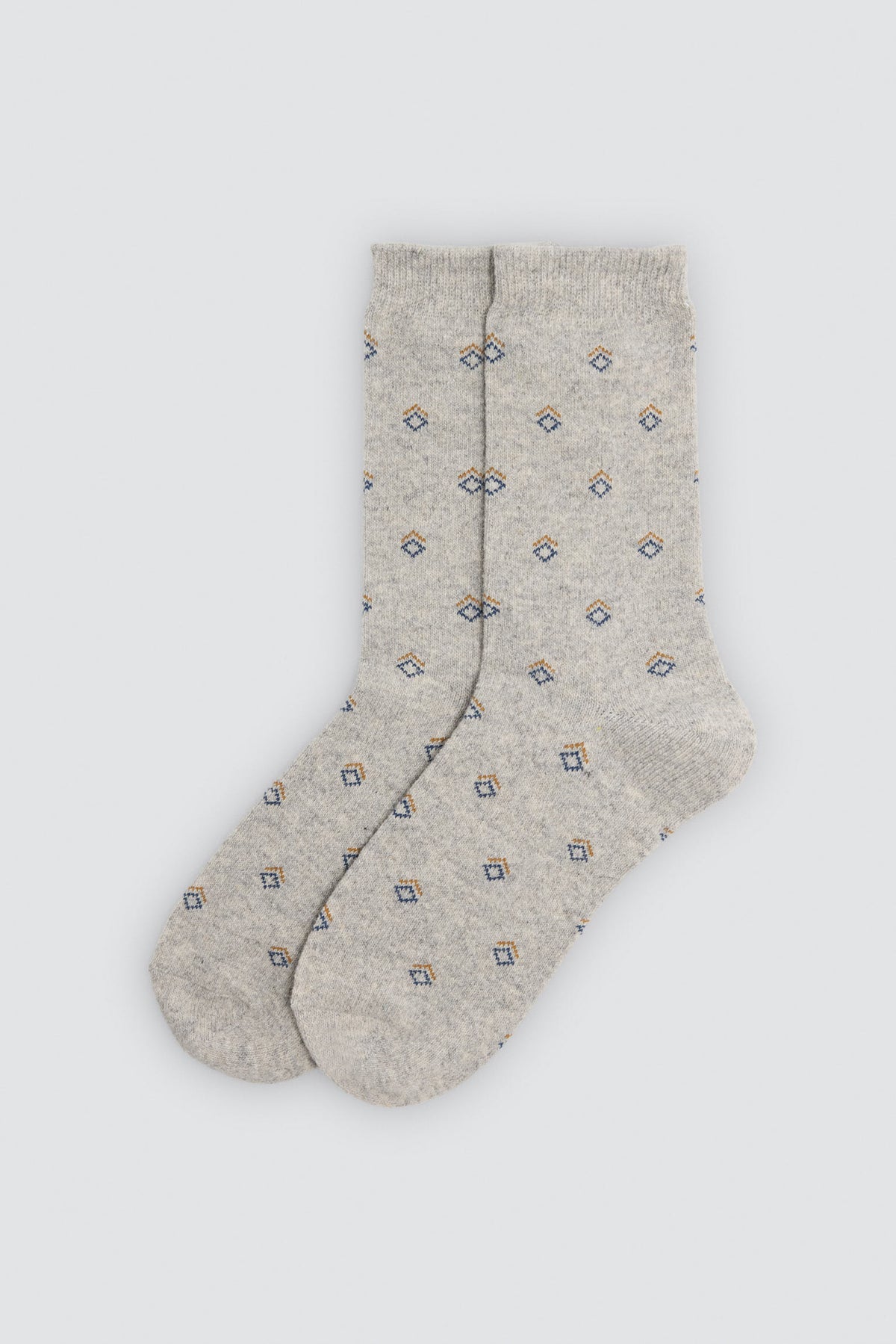 Lot de 4 chaussettes homme en laine imprimées variées