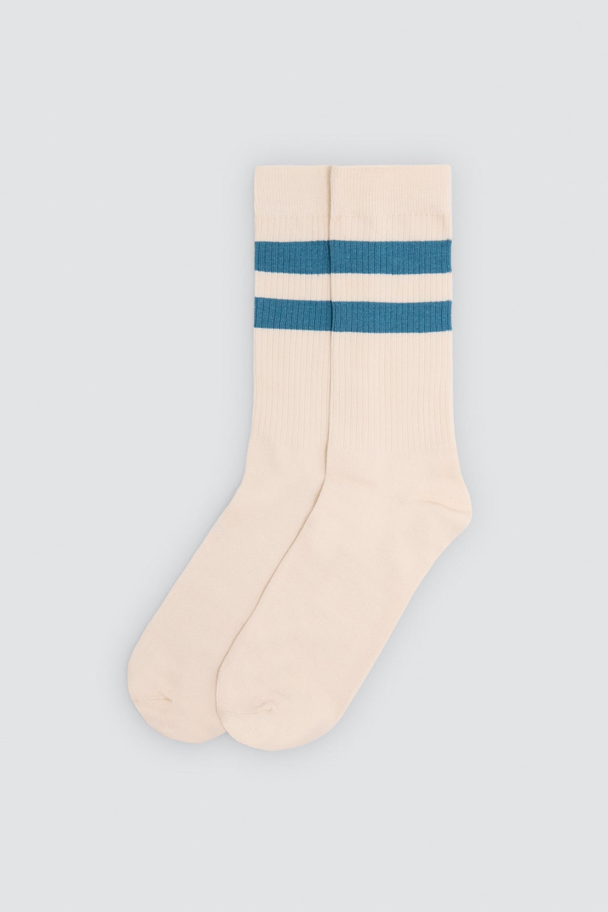Lot de 3 chaussettes style sport à rayures contrastantes