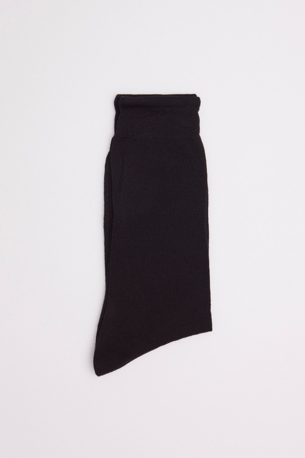 Calcetines básicos algodón largos negro - Ysabel Mora