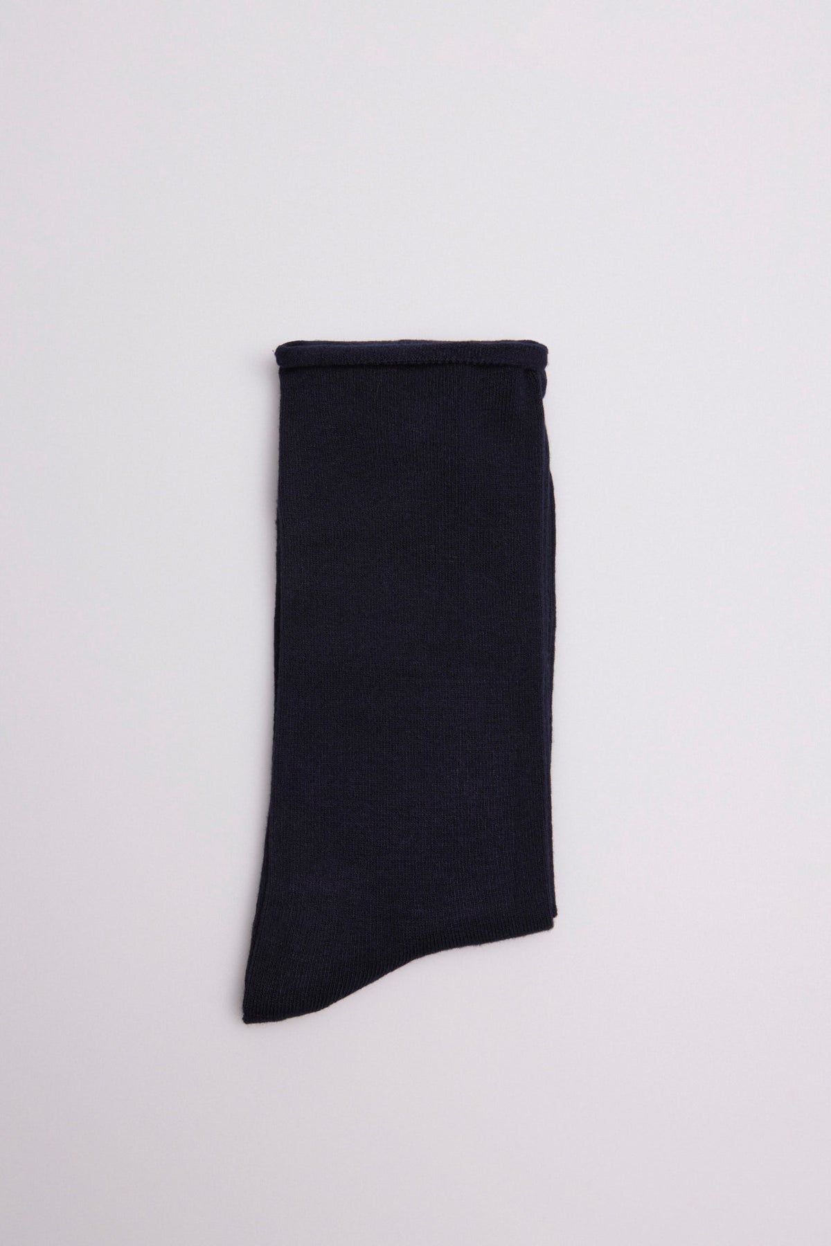 Calcetines bambú cálido sin puño negro - Ysabel Mora