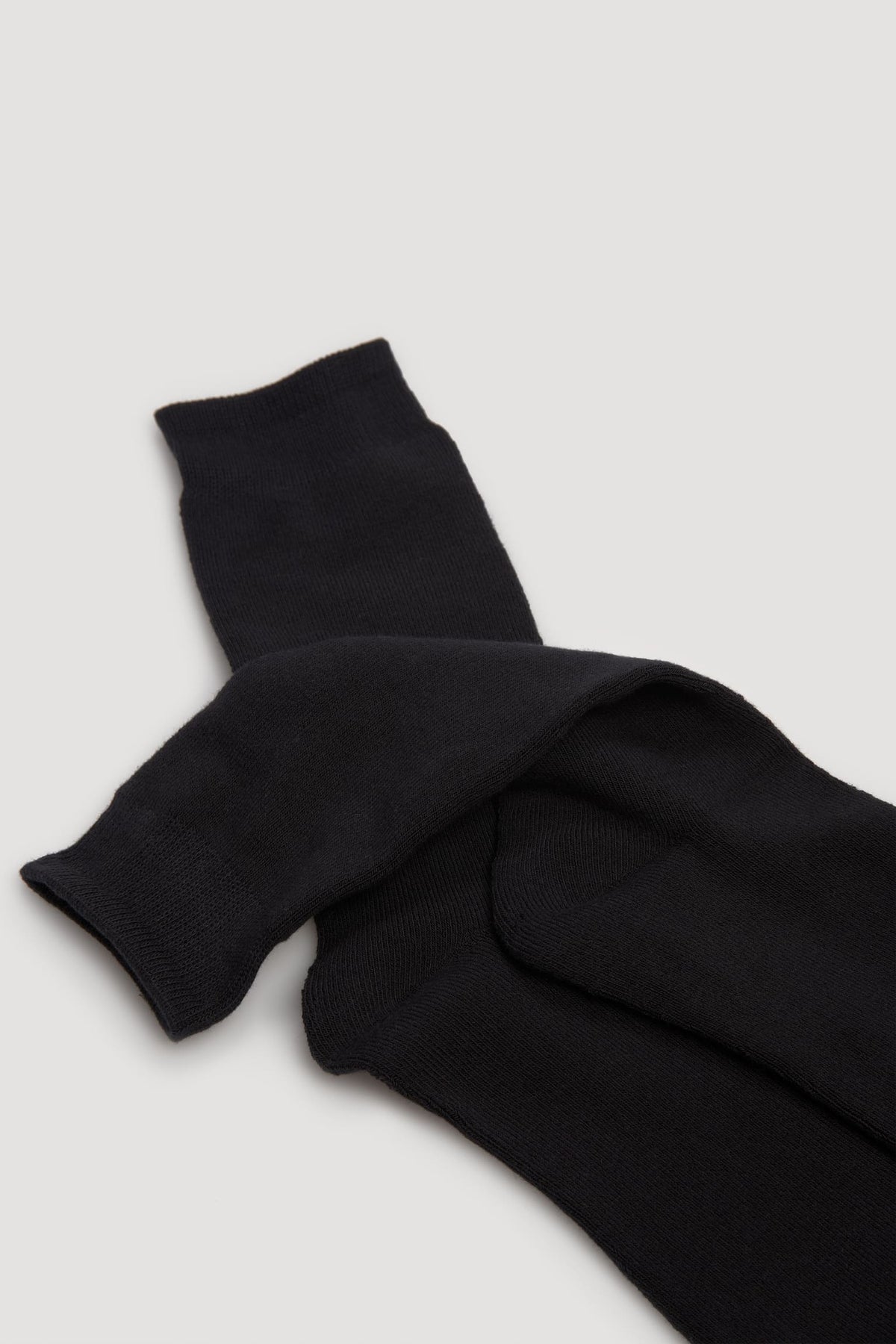 Calcetines térmicos con rizo negro - Ysabel Mora