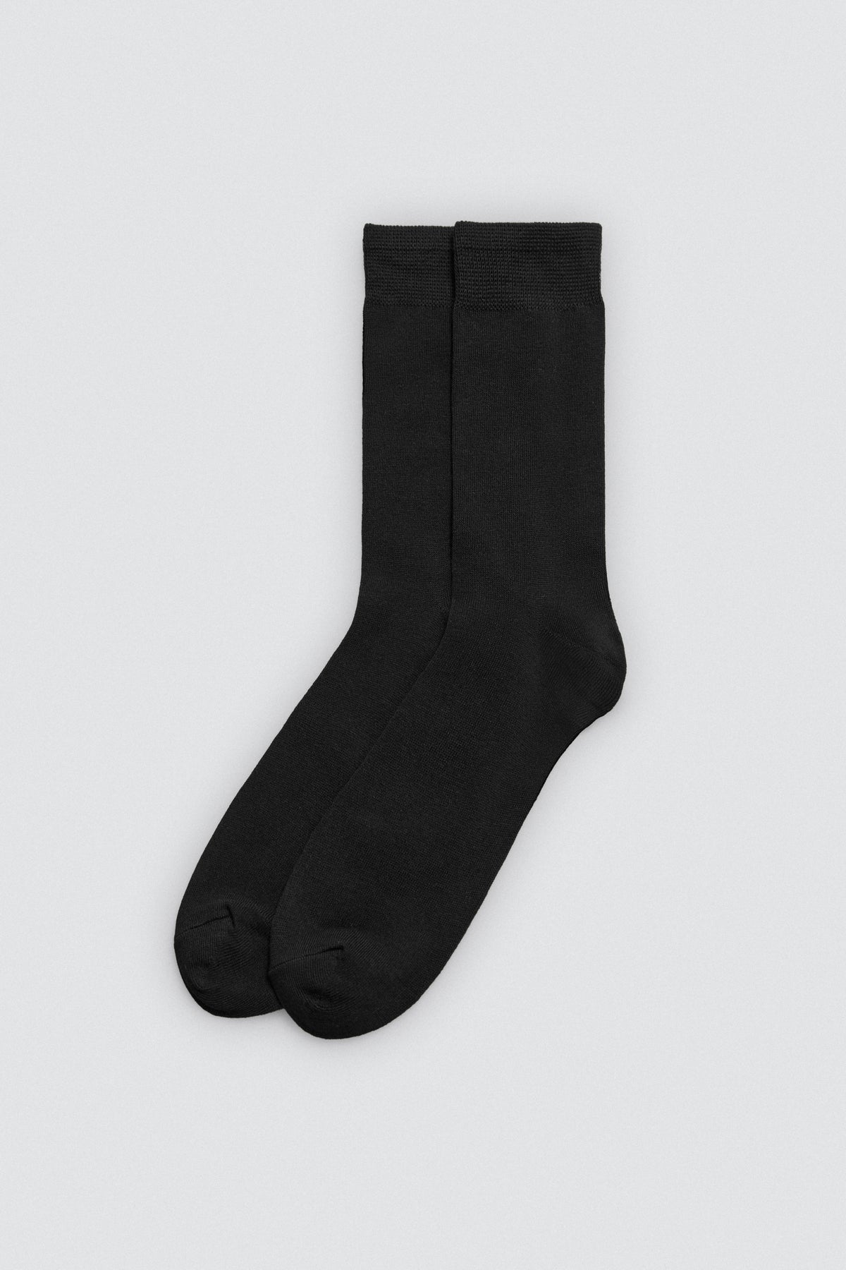 Pack 3 calcetines bambú básicos negro - Ysabel Mora