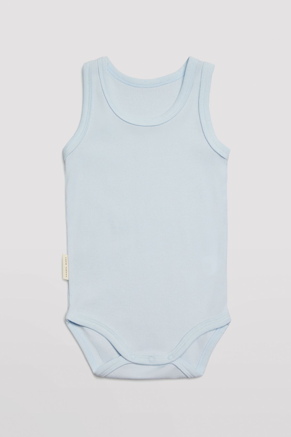 25013-1-body-bebe-tirantes-anchos-basico-ysabel-mora - Celeste