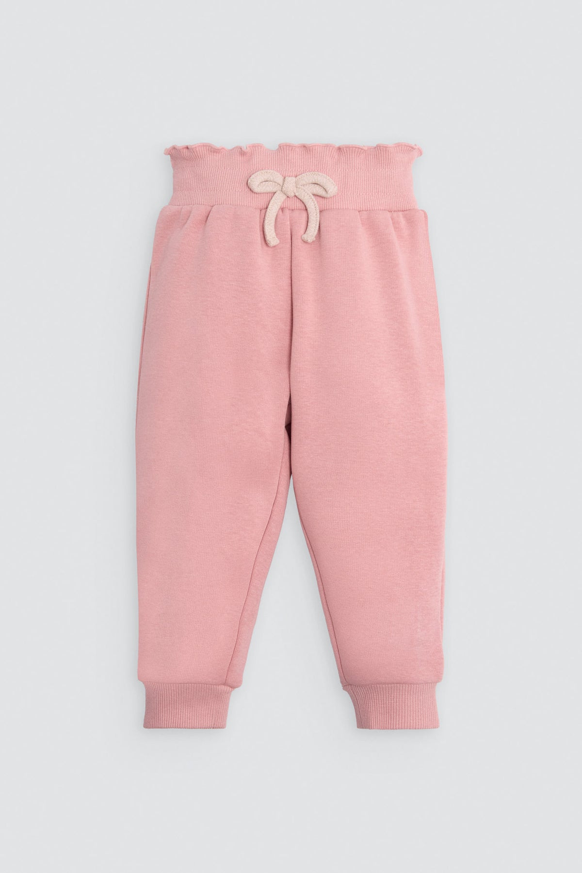 Conjunto bebé sudadera y jogger estampado gato con lazo - Ysabel Mora