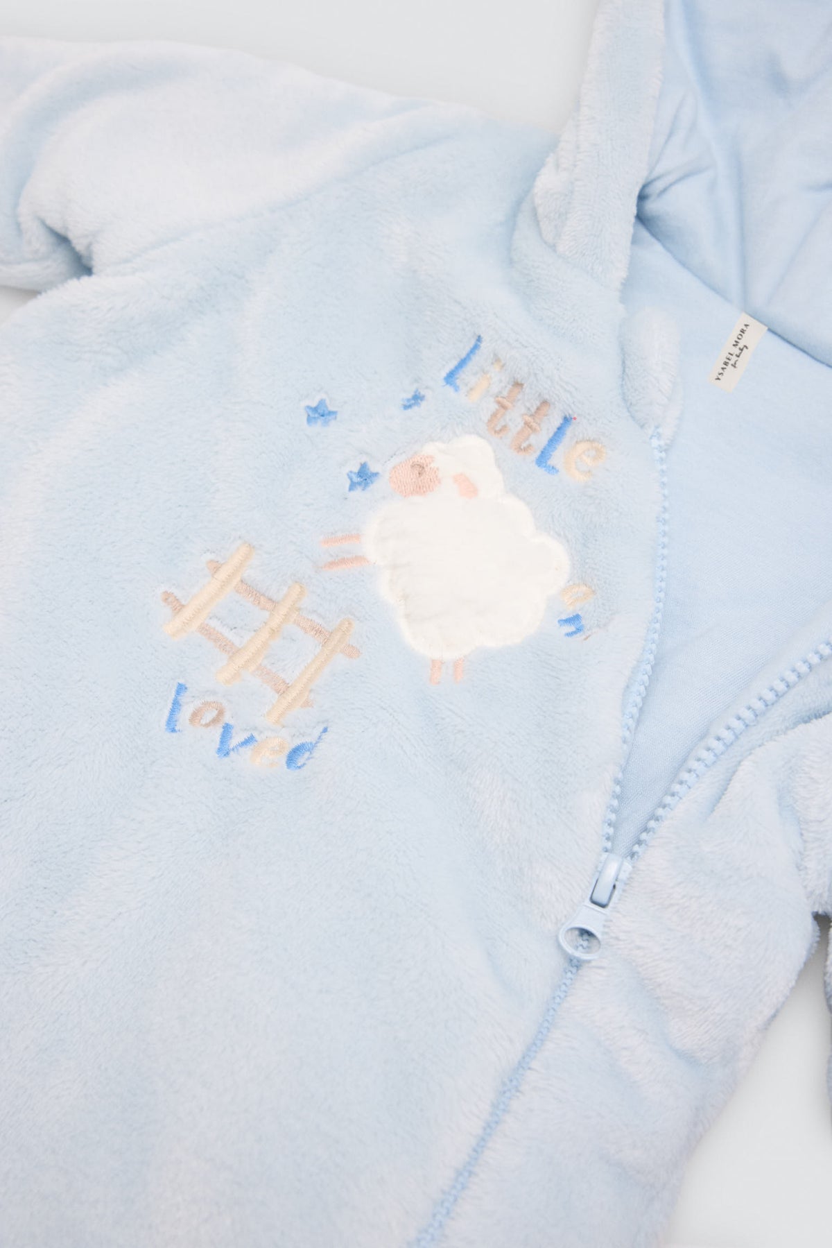 Buzo bebé pelo capucha estampado oveja - Ysabel Mora