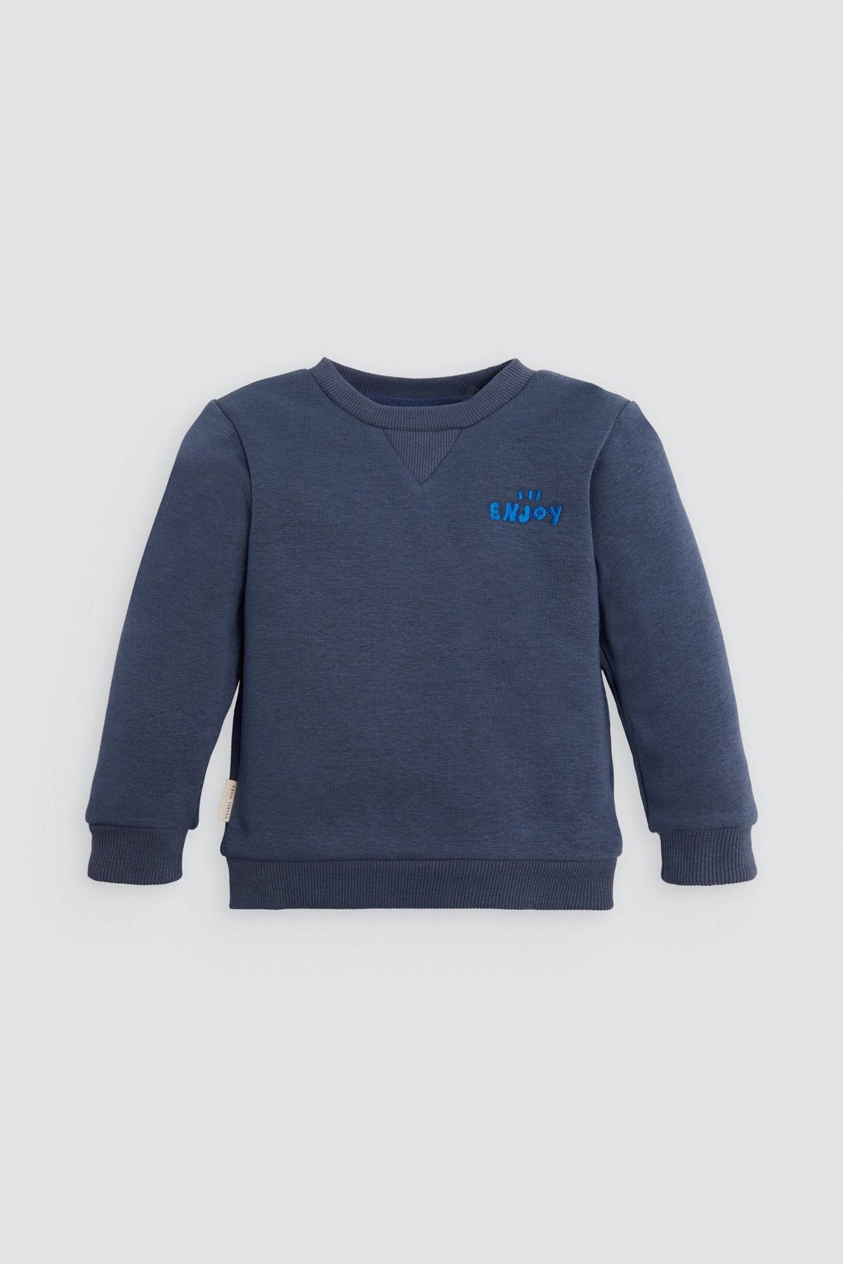 Ensemble survêtement bébé manches longues ENJOY bleu marine