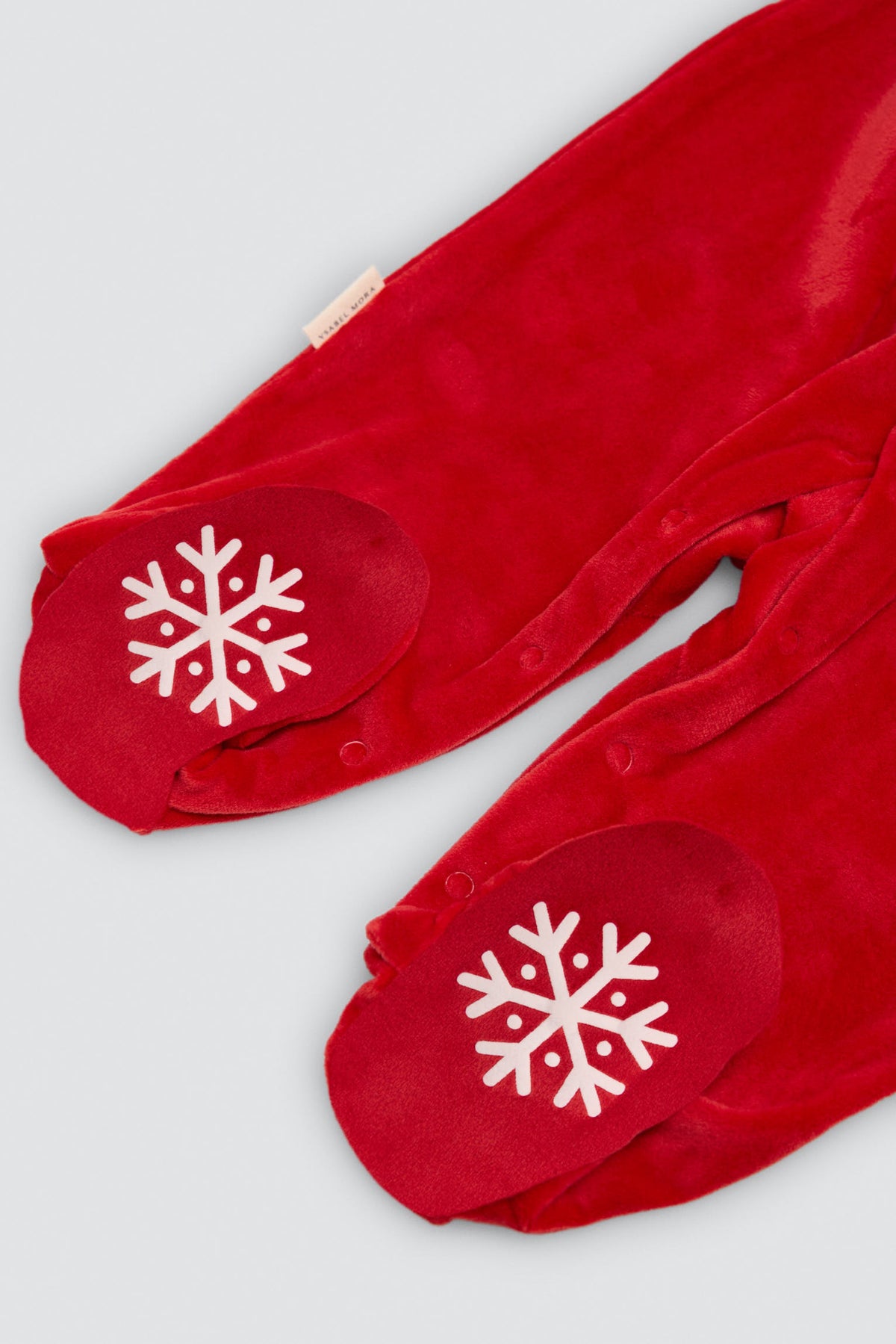 Pelele bebé manga larga detalle bordado Papa Noel estampado navidad - Ysabel Mora