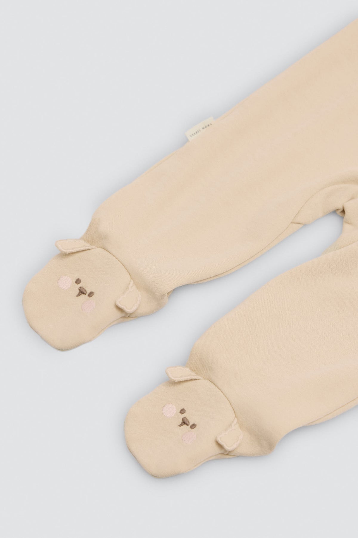 Pelele bebé manga larga detalles orejas 3D estampado perro - Ysabel Mora