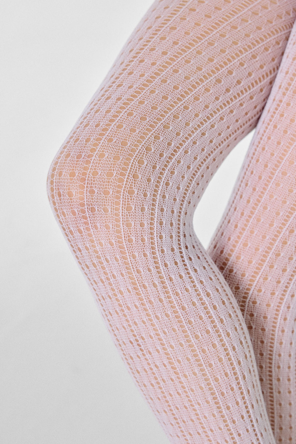 Panty infantil calado blanco - Ysabel Mora