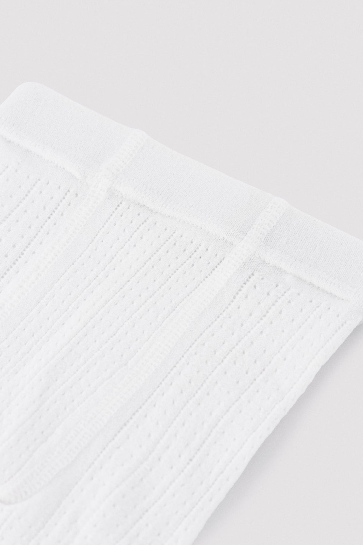 Panty infantil calado blanco - Ysabel Mora