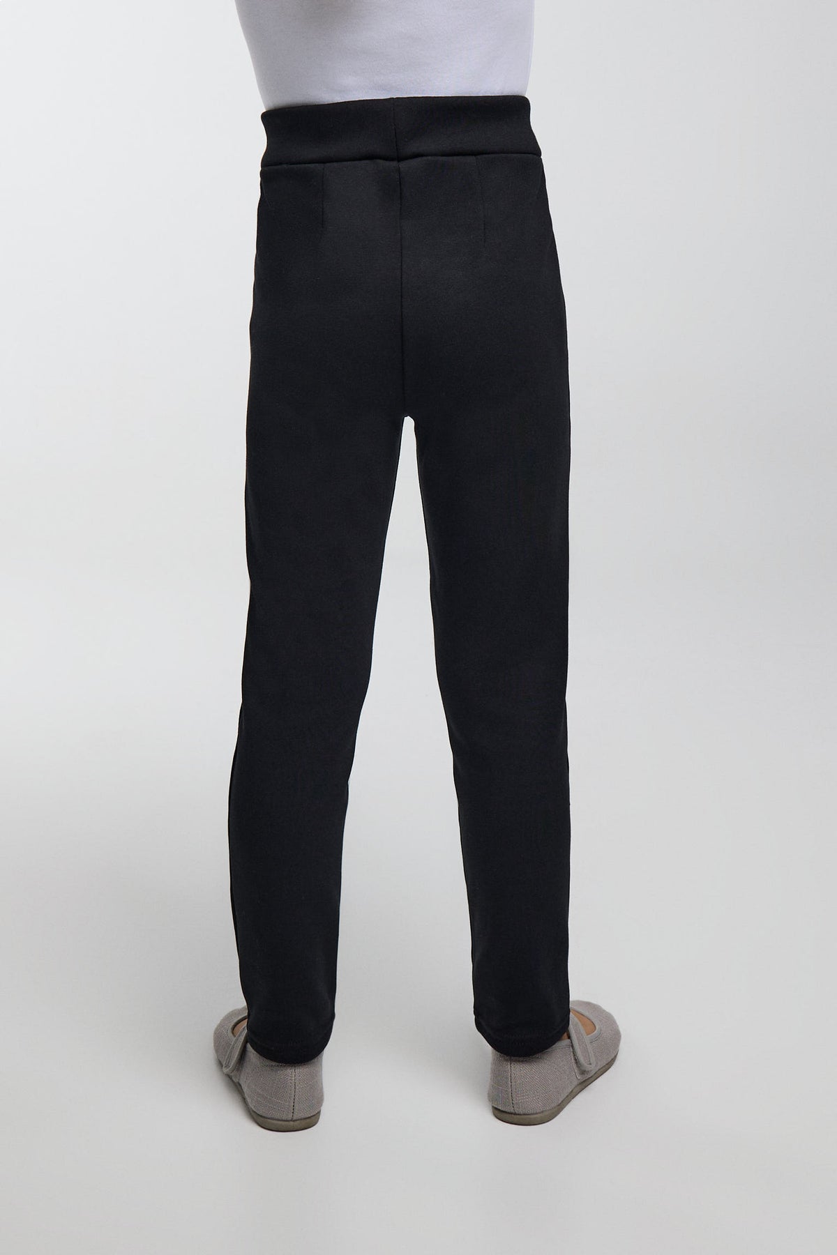 ULTRA THERMIQUE Legging fille noir molletonné