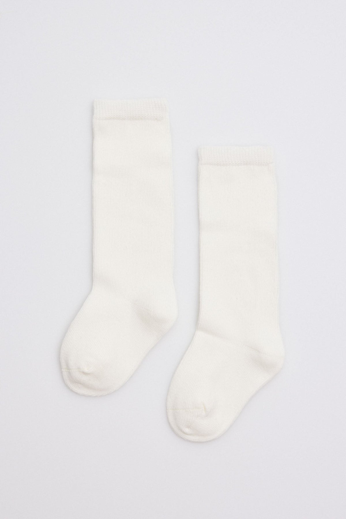 52529 1 calcetin bebe largo - Marfil