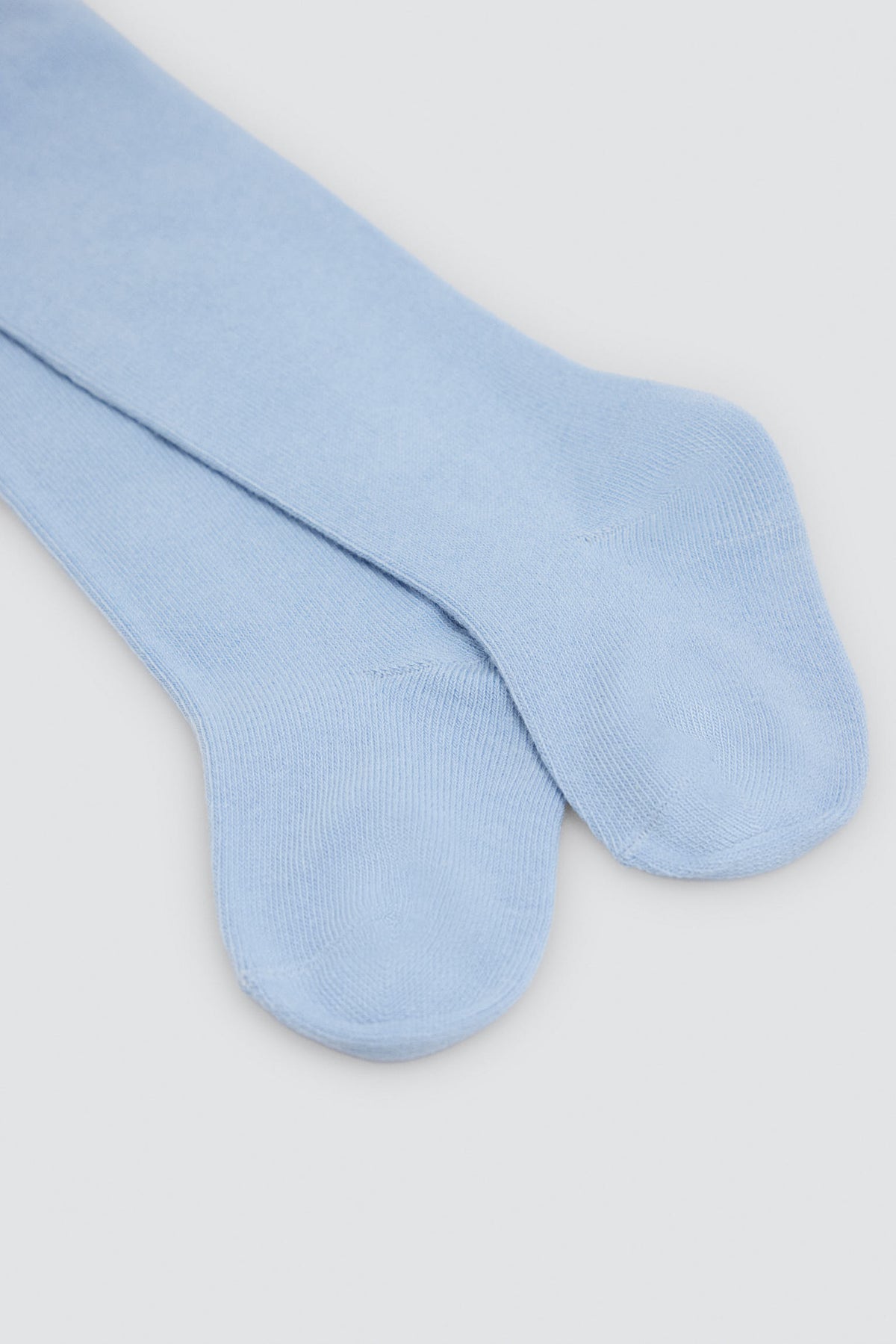 Collant classique bébé bleu poudré