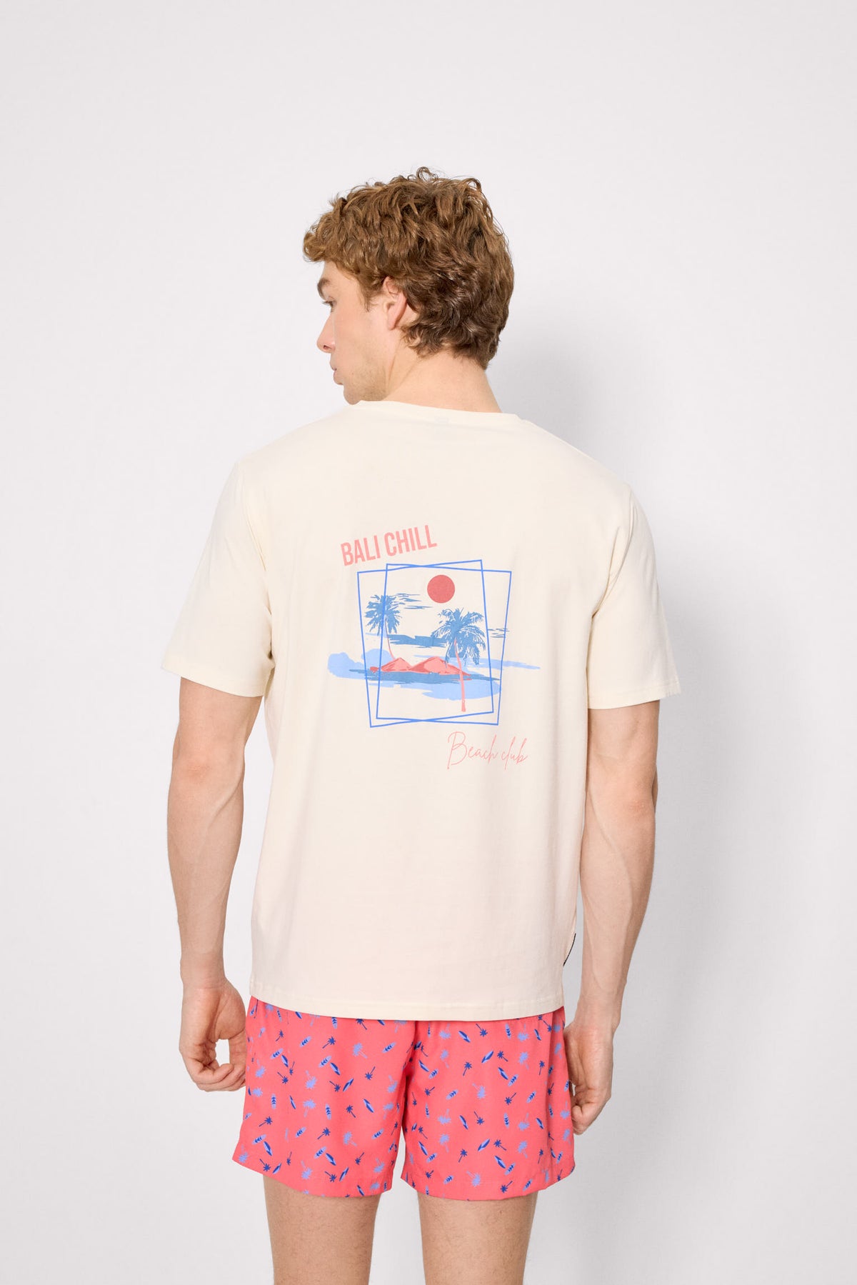 Camiseta manga corta estampado Bali Chill - Ysabel Mora
