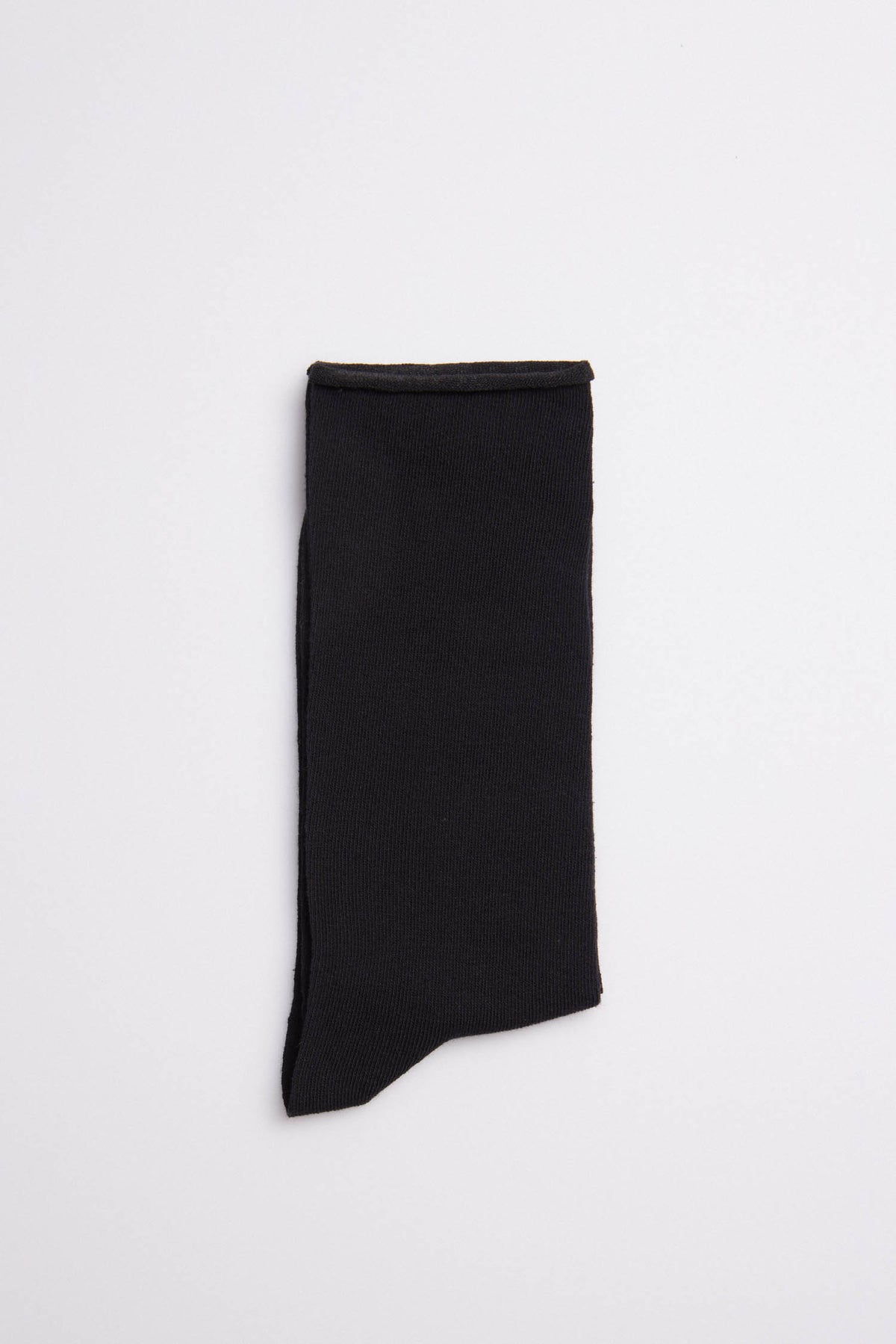 22730 1 calcetin hombre sin puño - Negro