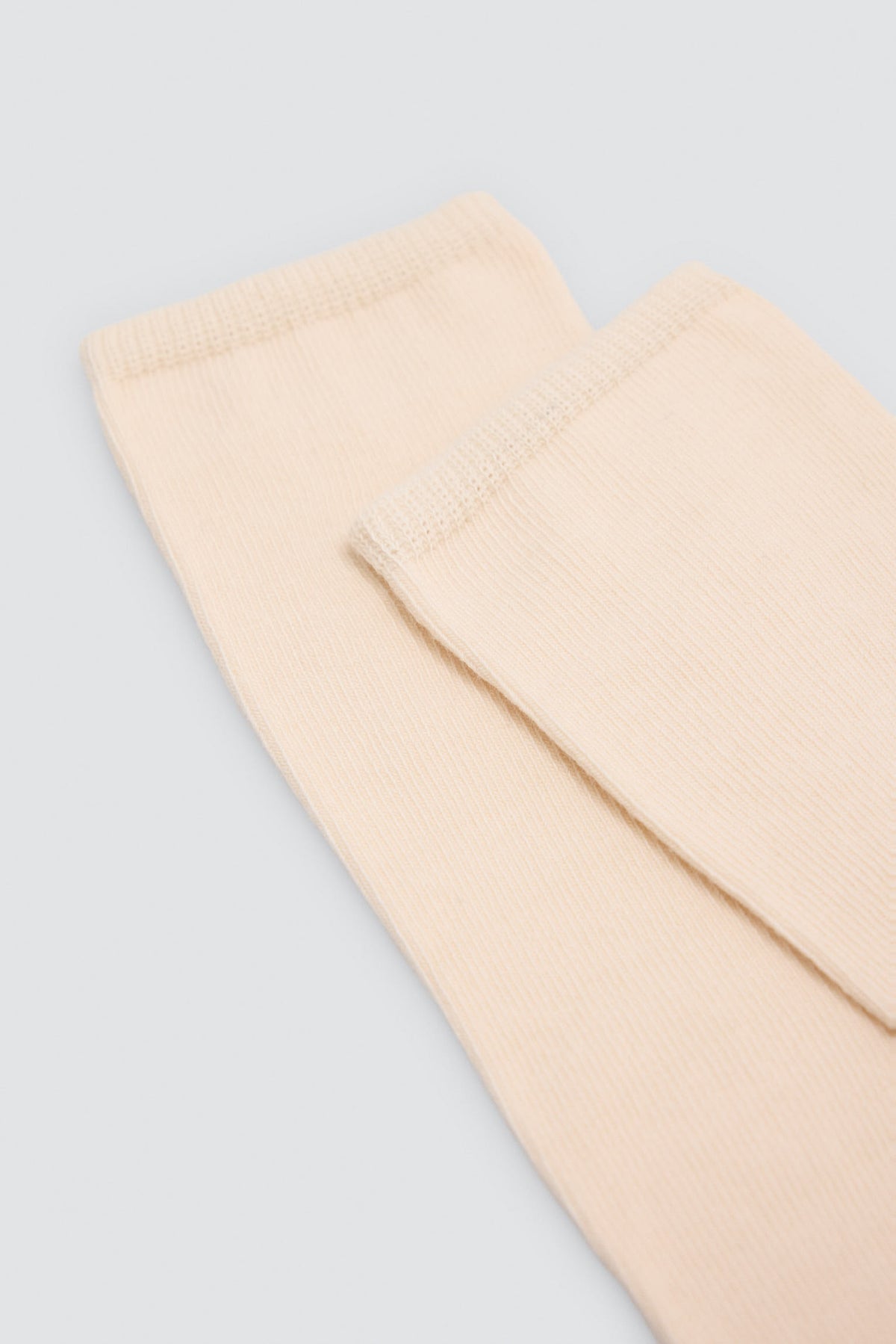Chaussettes hautes enfant côtelées