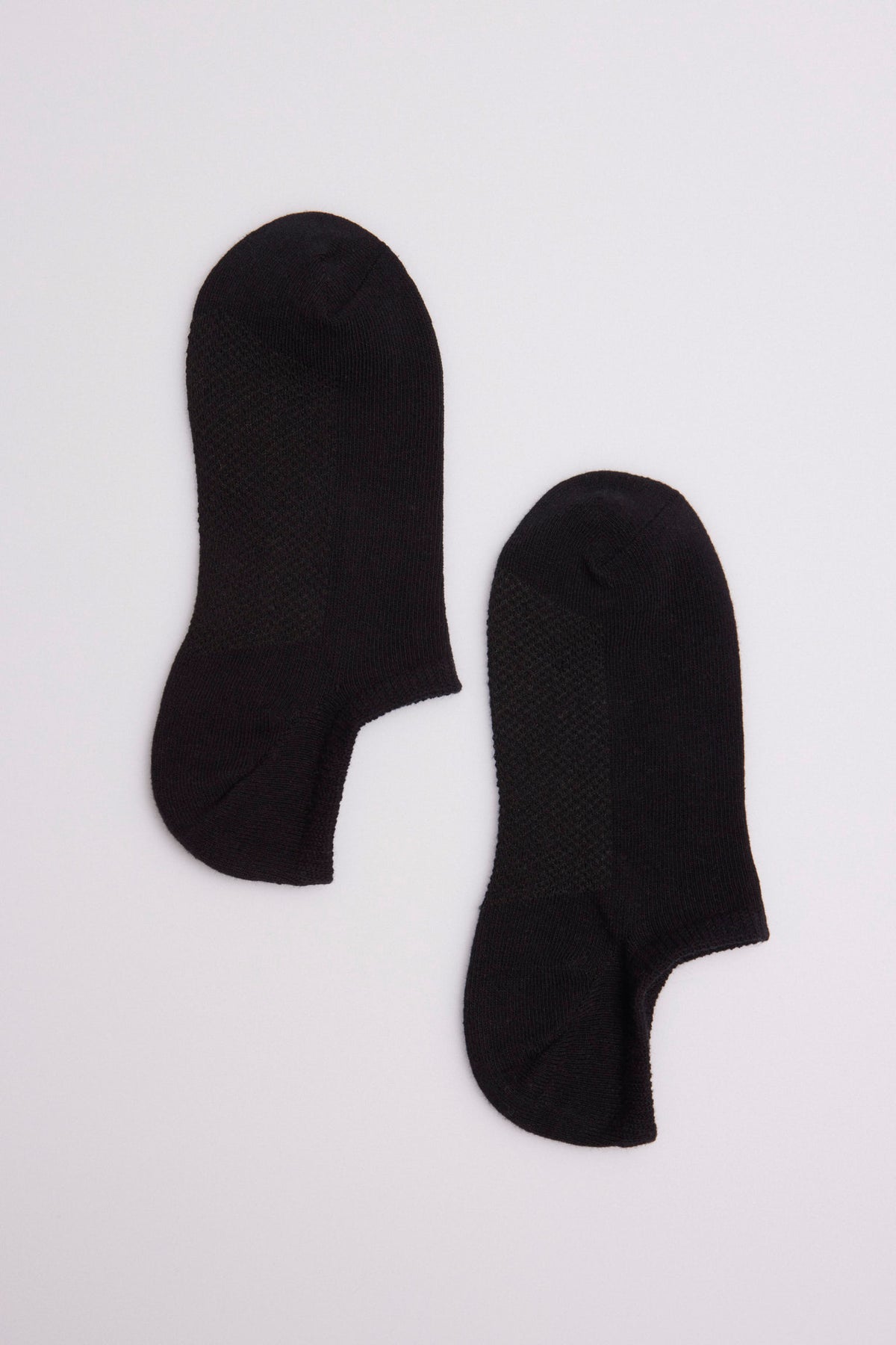 Pack 3 calcetines pinkies transpirables negro - Ysabel Mora