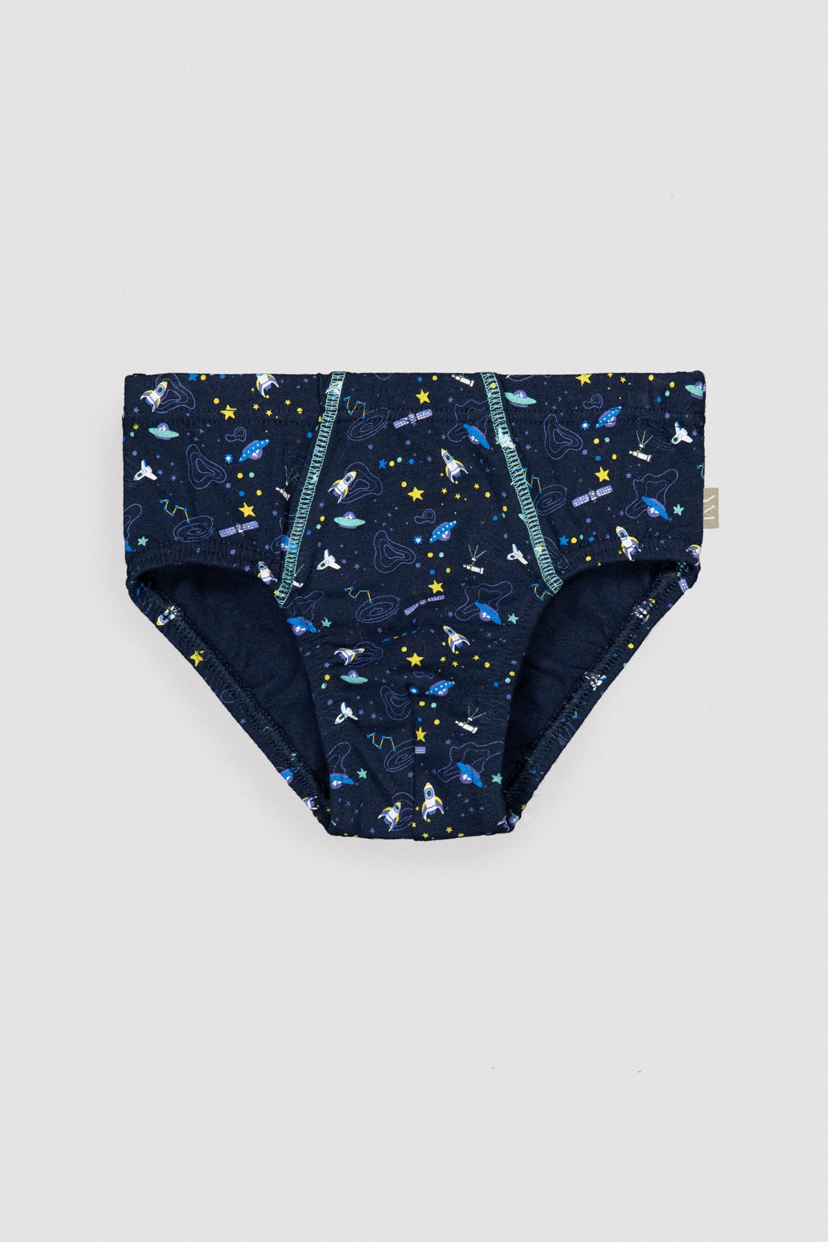 Pack de 2 slips infantiles  estampado astronautas - Ysabel Mora