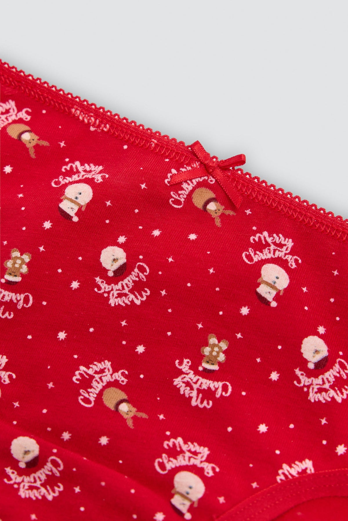 Braga infantil algodón estampado navidad Merry Christmas - Ysabel Mora