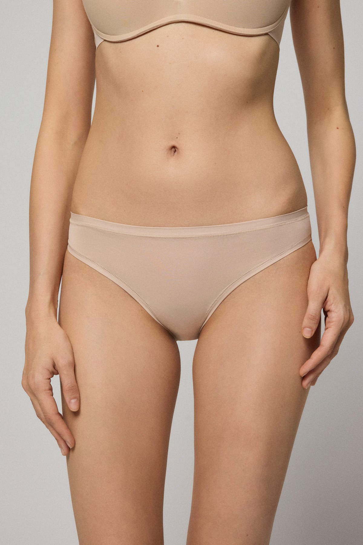 Pack 2 bragas básicas nude - Ysabel Mora