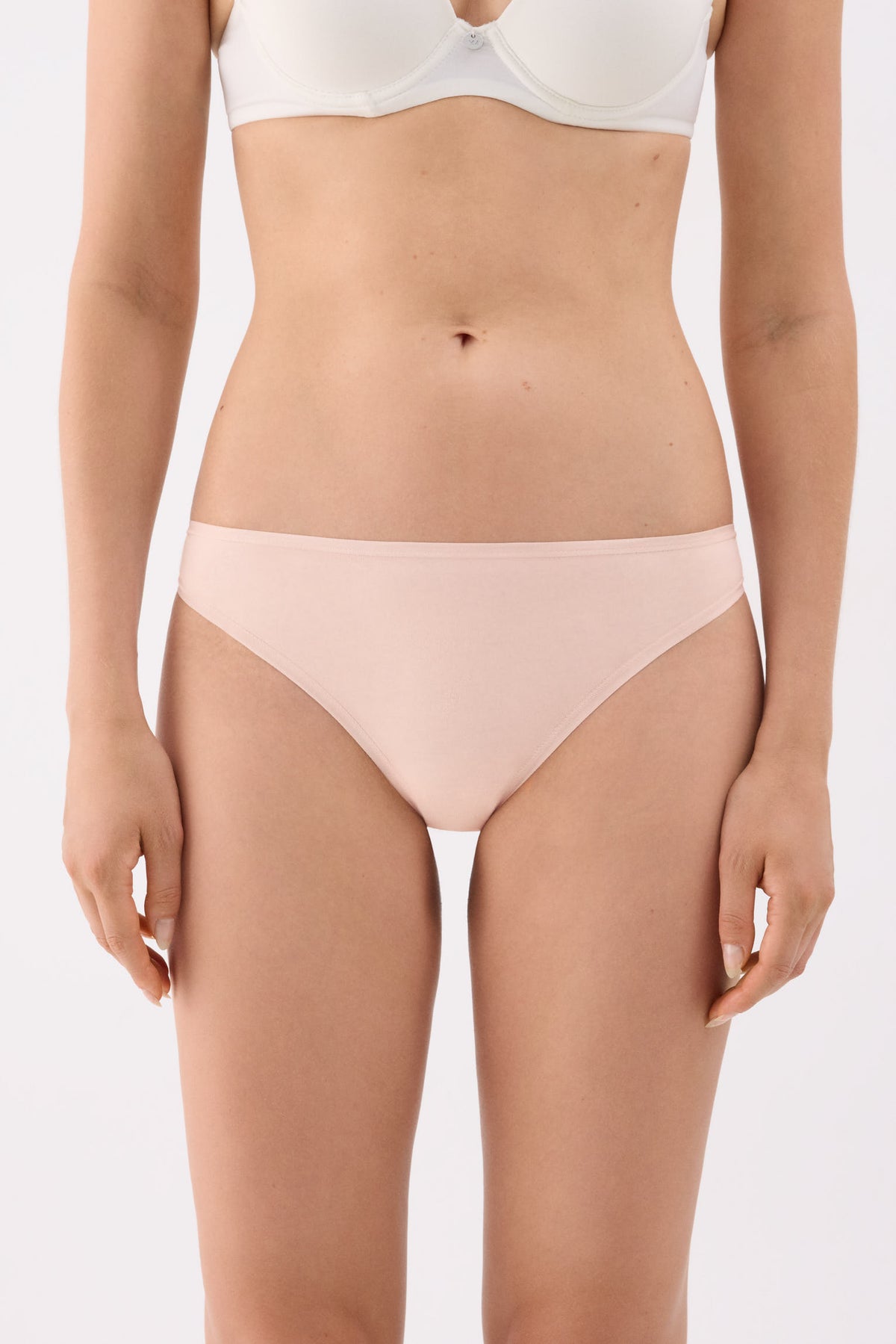 Pack de 4 culottes mini basiques en coton coloris assortis