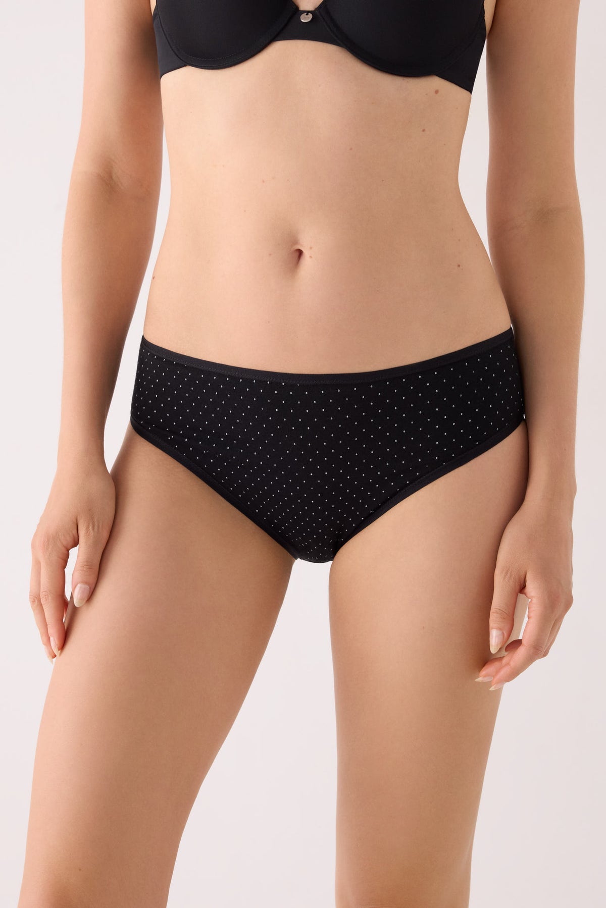 Pack de 2 culottes midi imprimées en coton, multicolore
