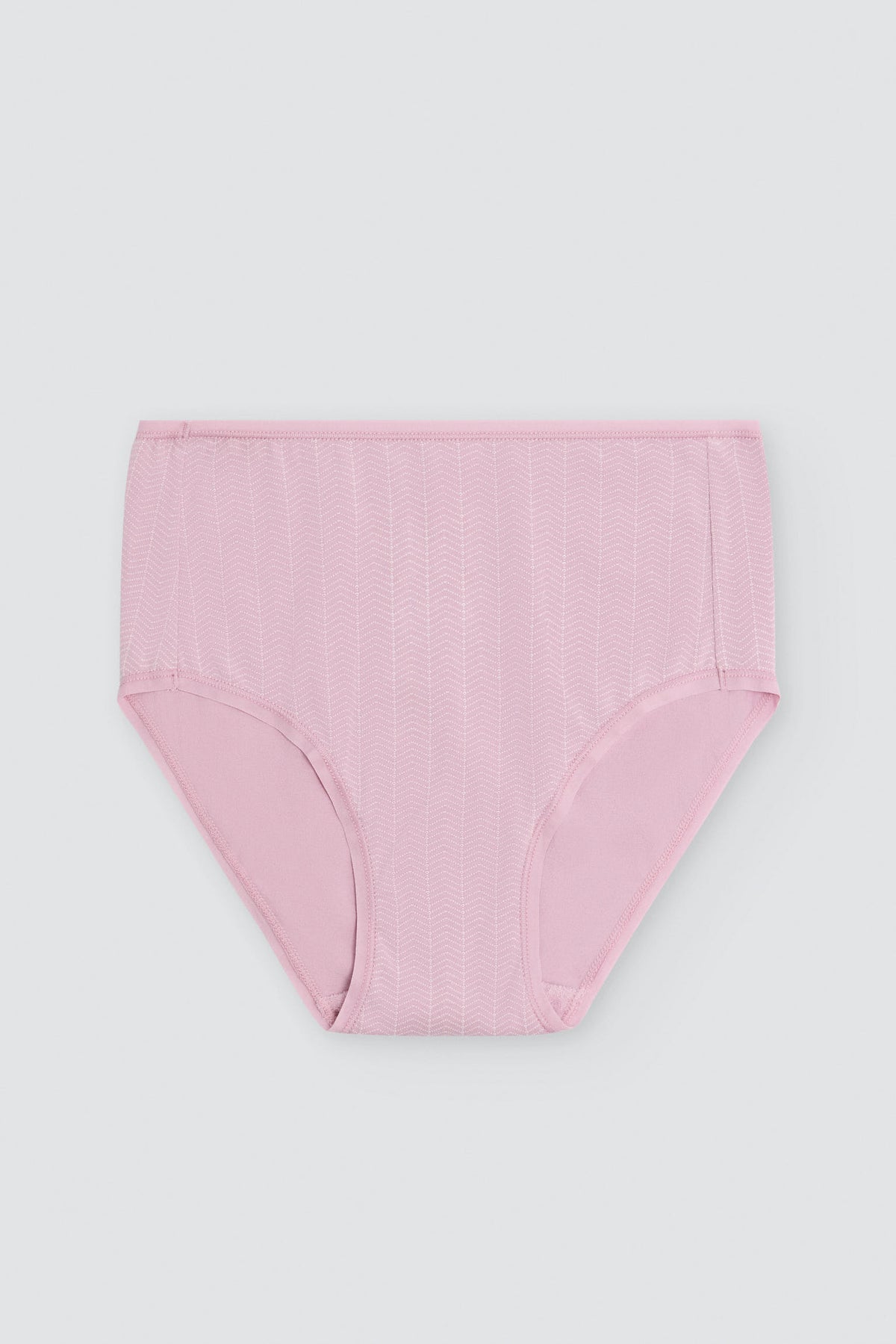 Pack de 2 culottes hautes imprimées en coton, multicolore