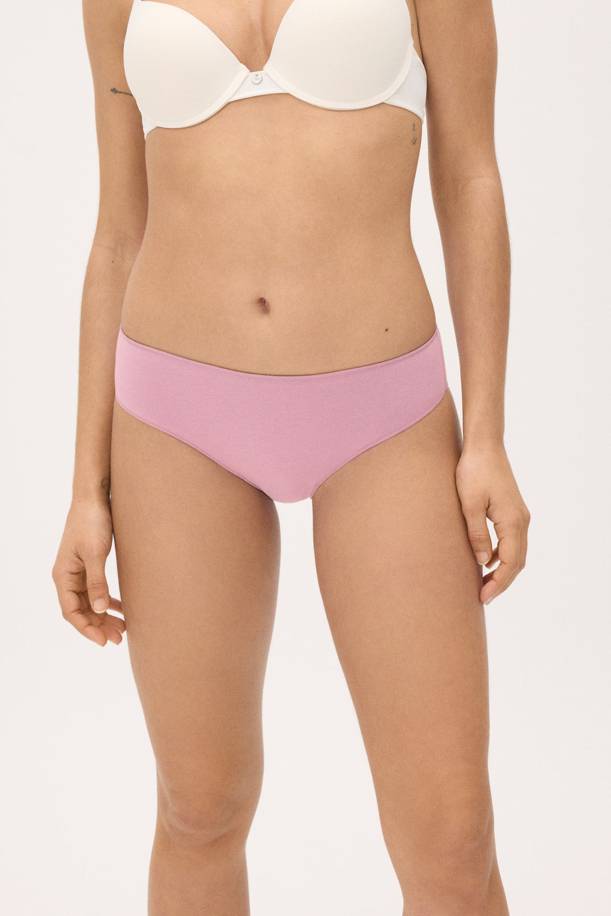 Pack de 3 bragas midi algodón básicas - Ysabel Mora