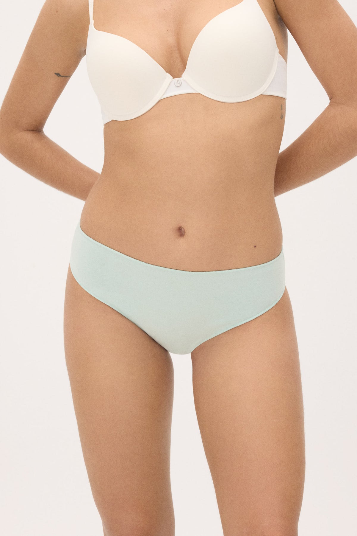Pack de 3 bragas midi algodón básicas - Ysabel Mora