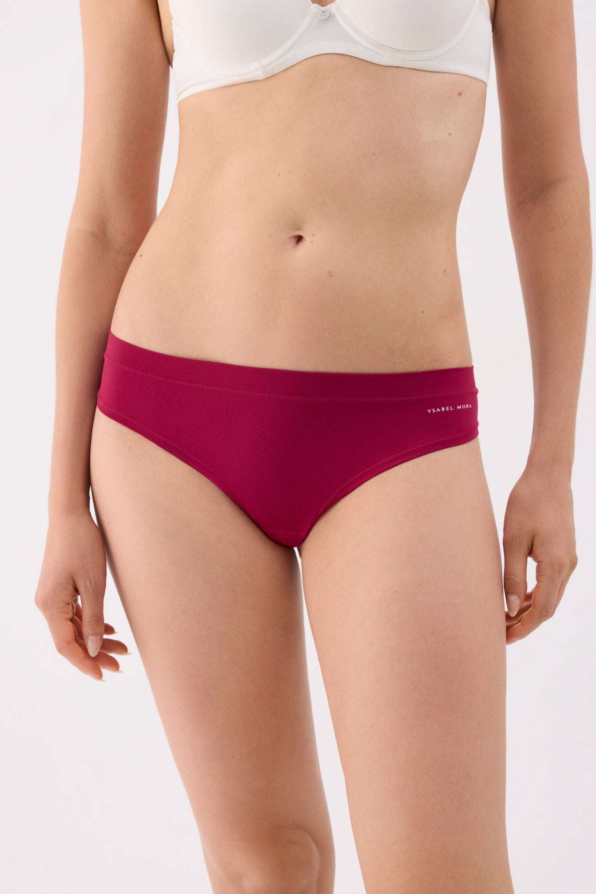 Culotte mini Adapt à finitions invisibles bordeaux