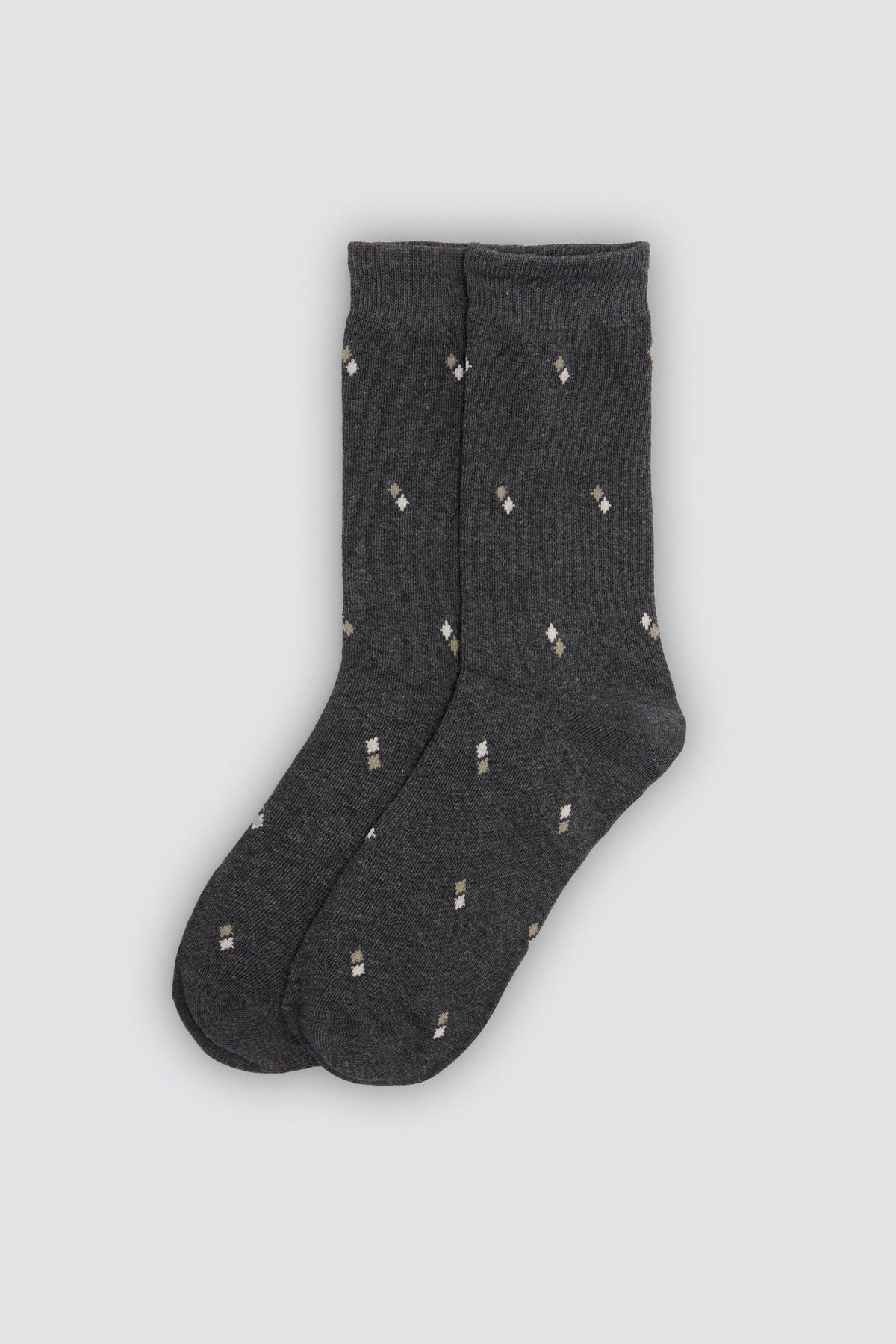 Lot de 3 chaussettes imprimé motifs géométriques