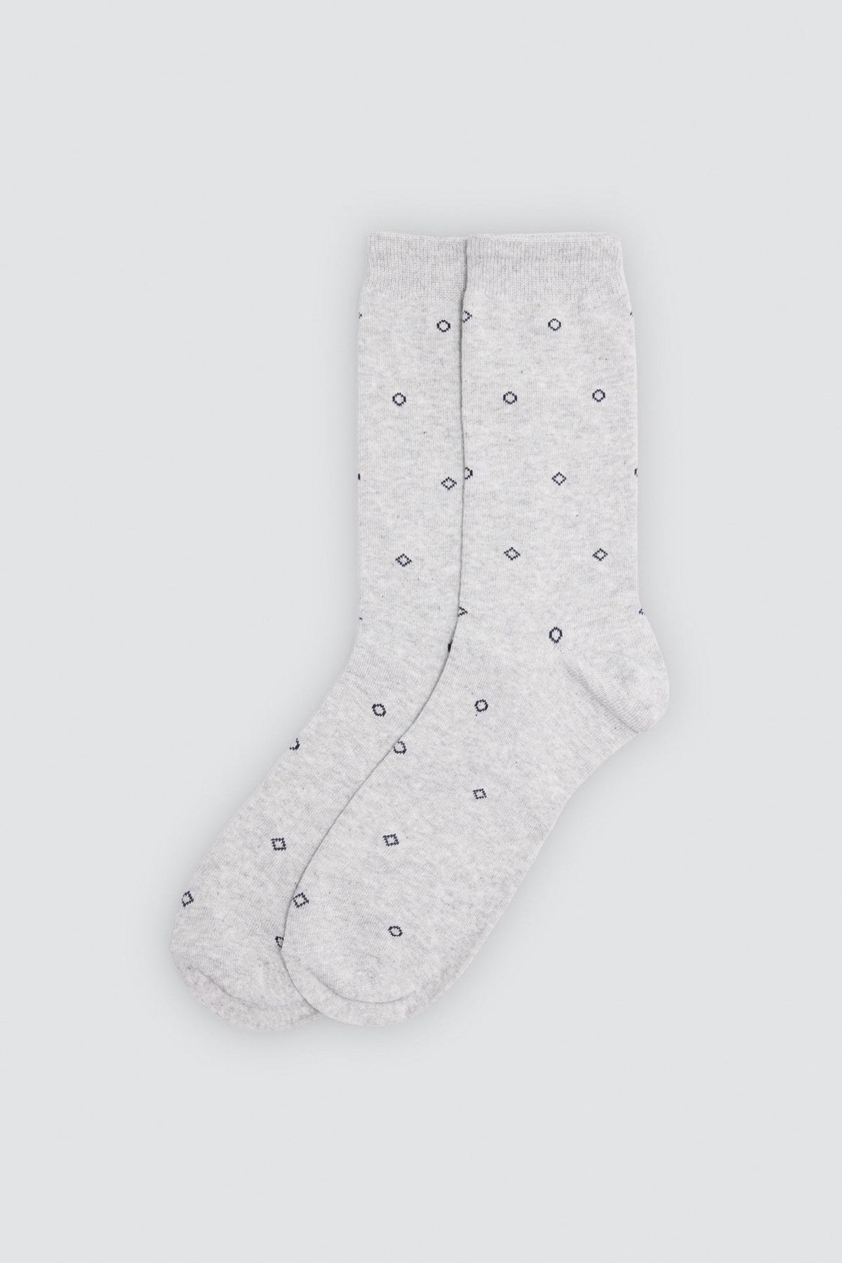 Lot de 6 chaussettes rayures et motifs géométriques