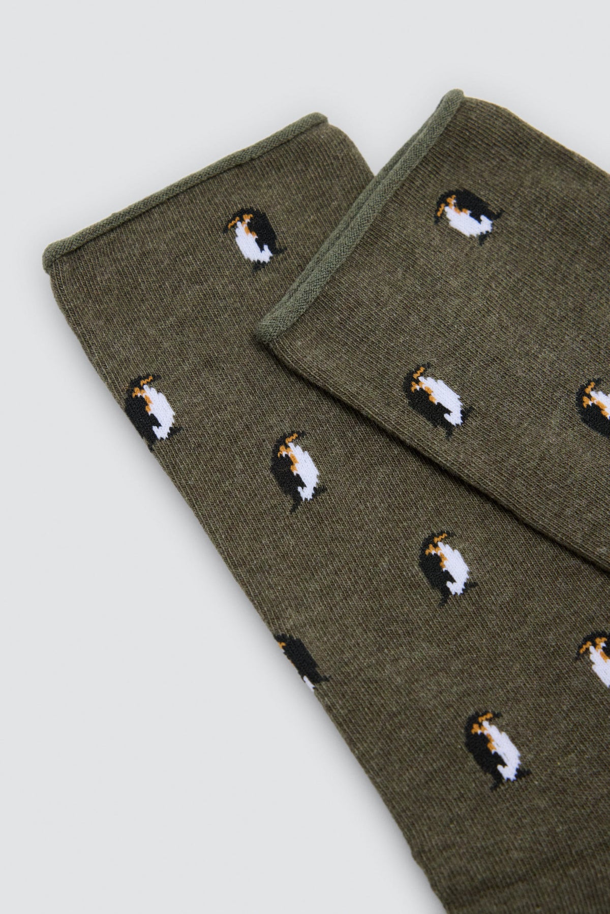Lot de 4 chaussettes sans bord imprimé motifs naturels