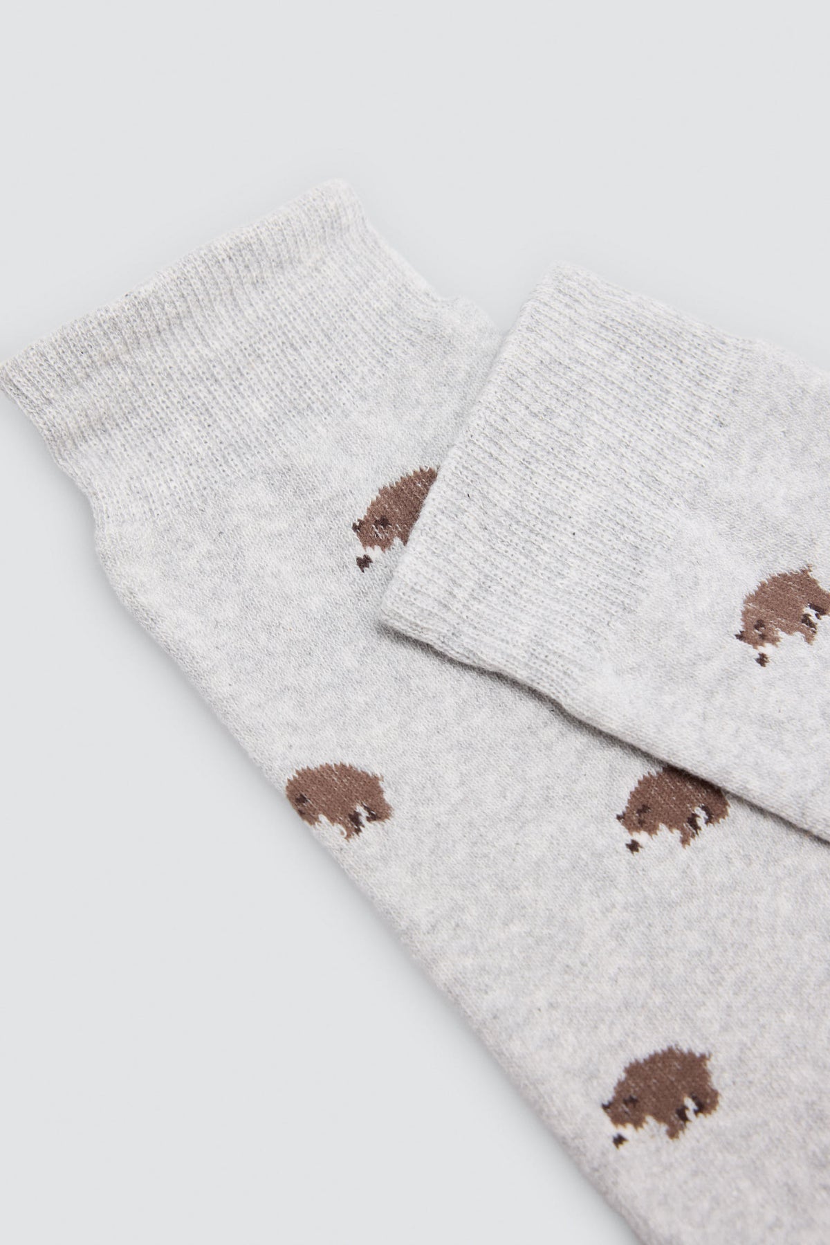 Lot de 3 chaussettes thermiques imprimés variés ours, écouteurs et rayures