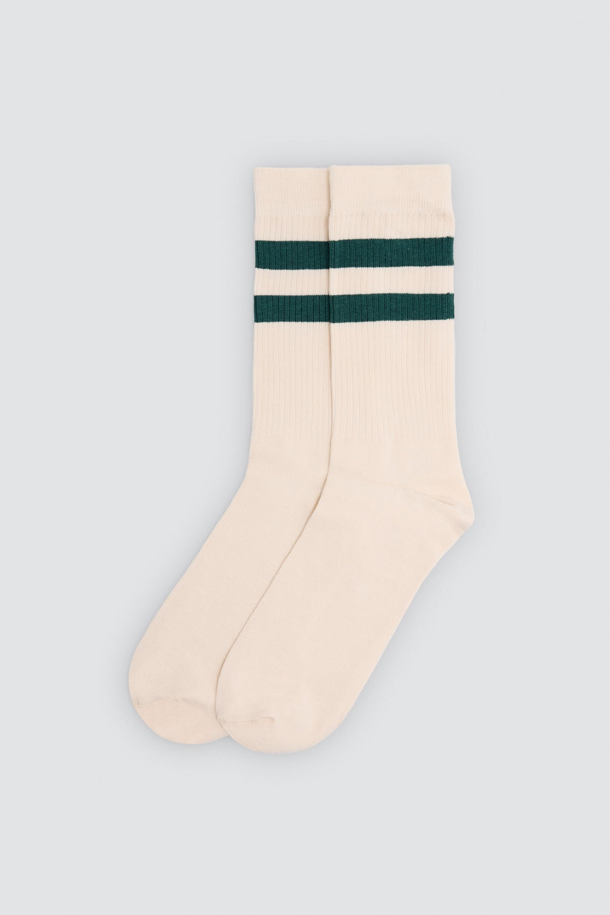 Lot de 3 chaussettes style sport à rayures contrastantes