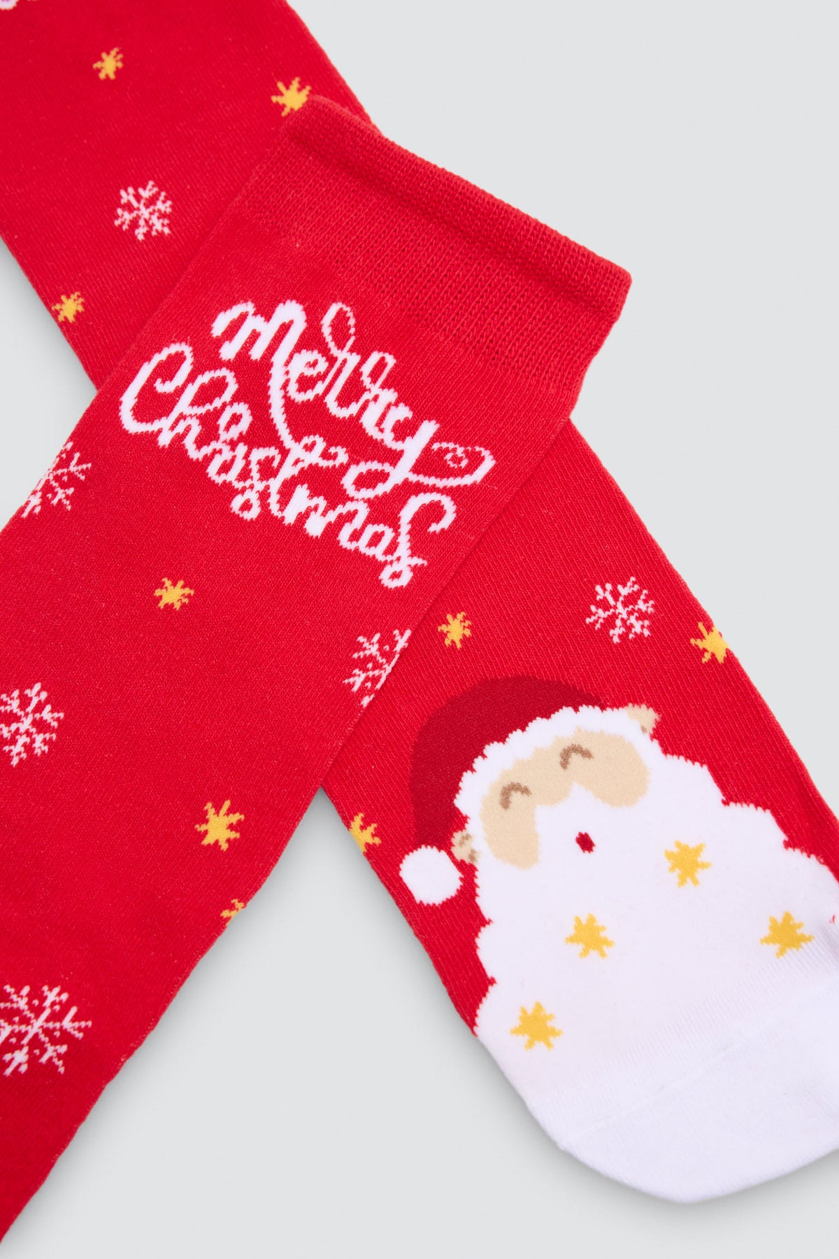 Lot de 2 chaussettes homme imprimé Noël