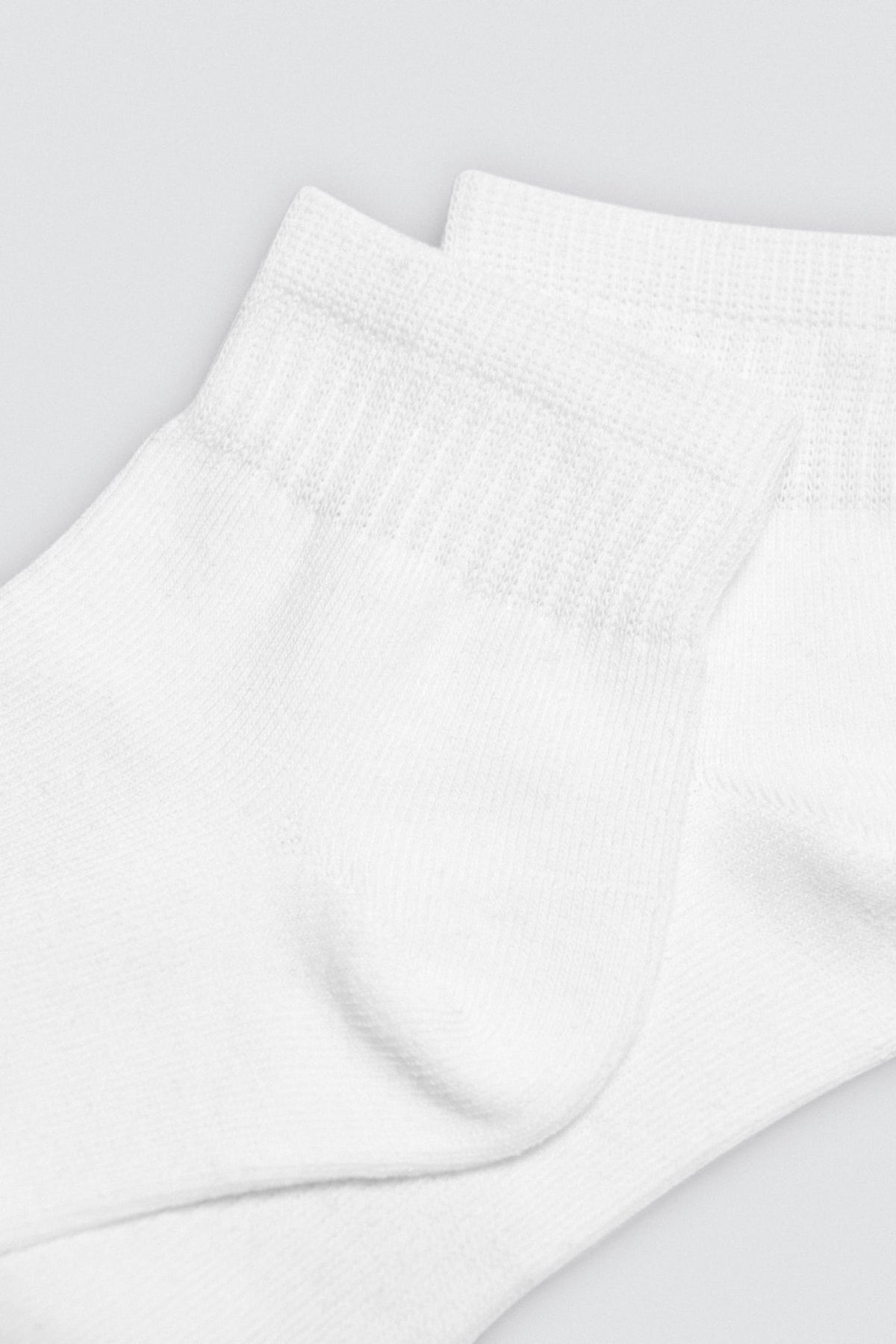 Pack 5 calcetines básicos blanco - Ysabel Mora